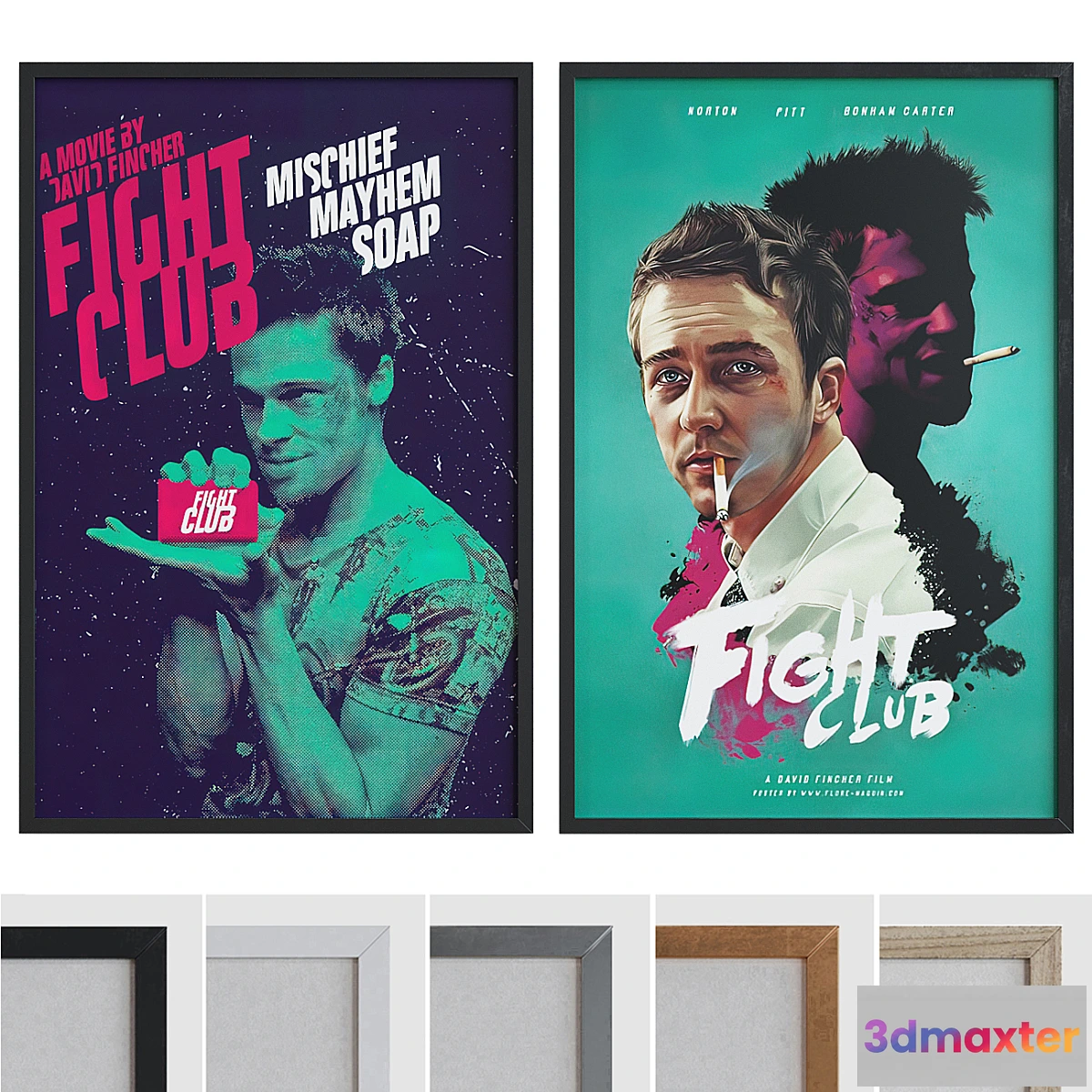 1348370 - Picture Frame Set 156 3D Max