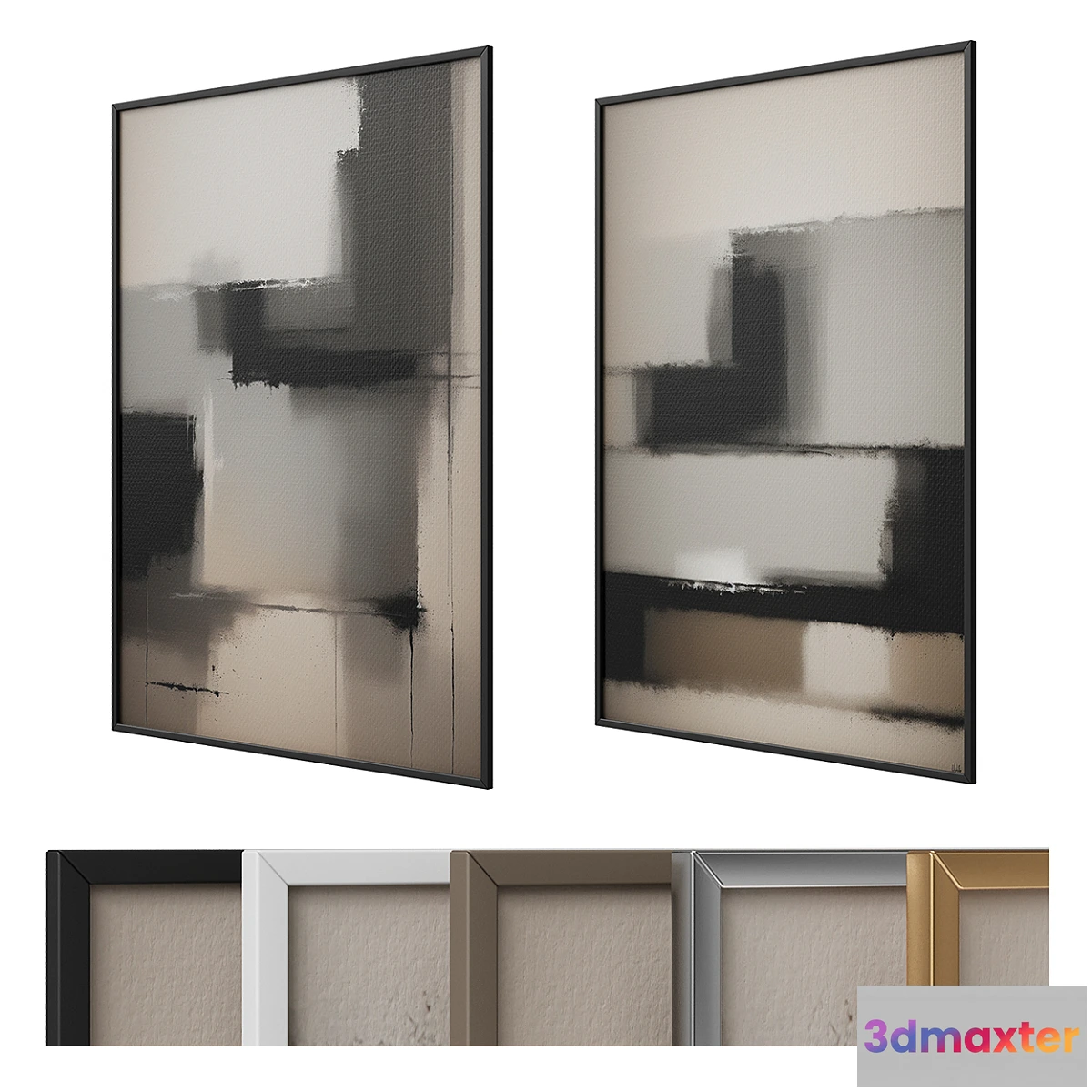 1355196 - Abstract paintings 37 - No.2 3D Max