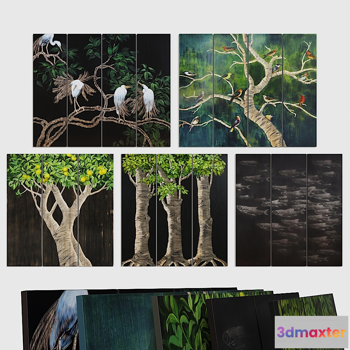 1356401 - panel_MHLIVING_1 - No.2 3D Max