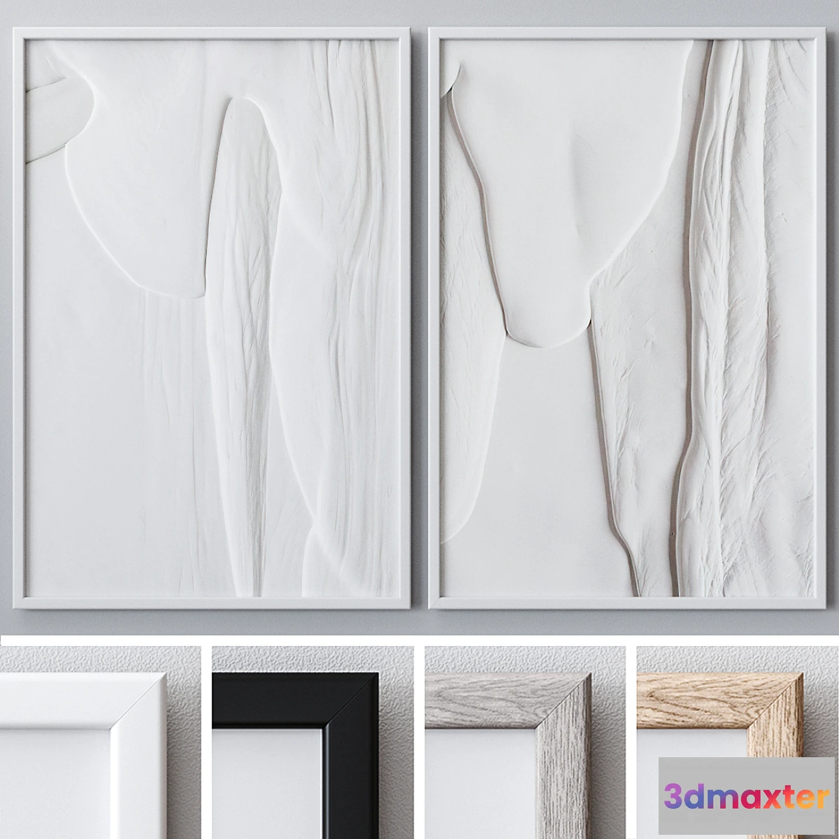 1357543 - Photo Frames Set 1099 - No.3 3D Max