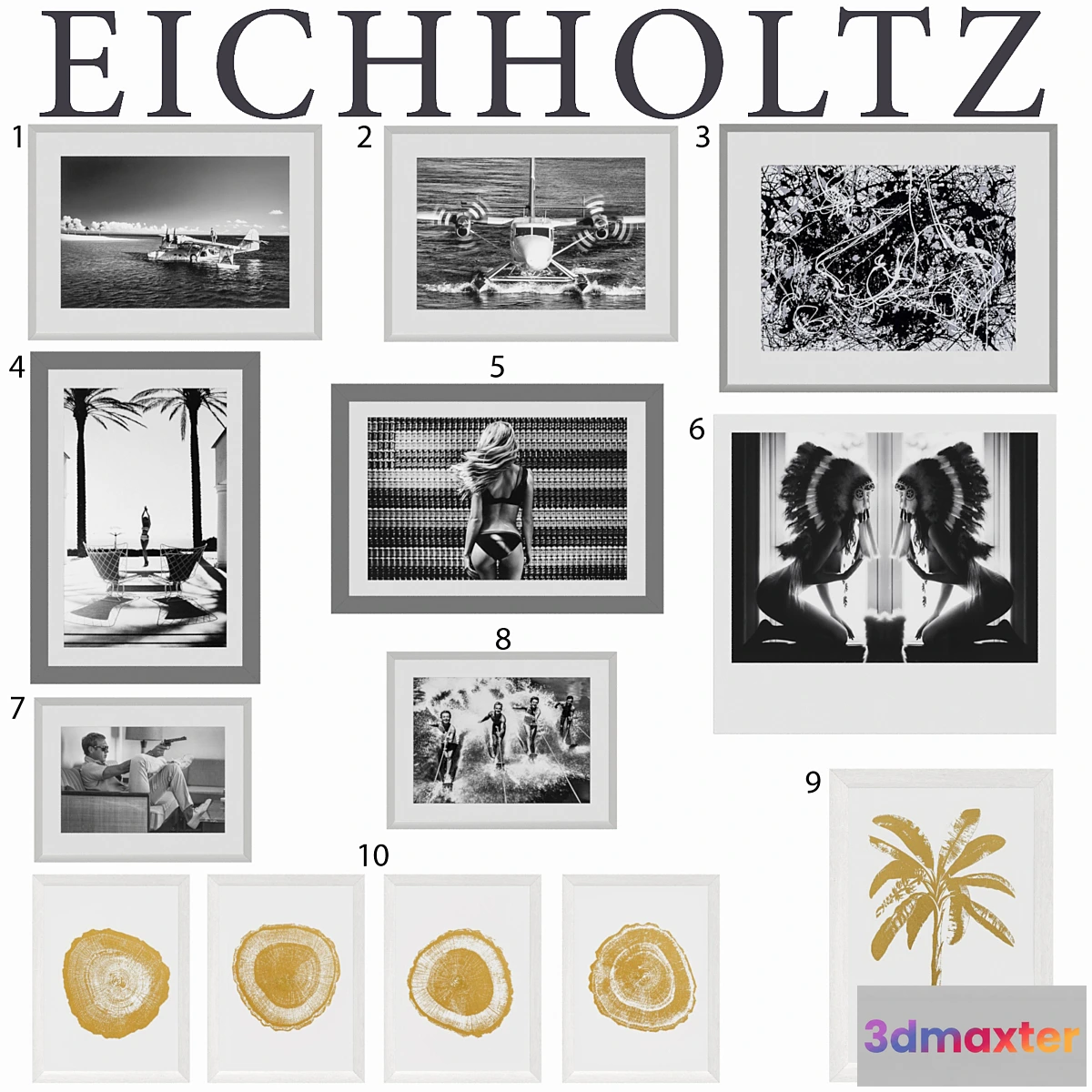 1391655 - Eichholtz Prints 3D Max
