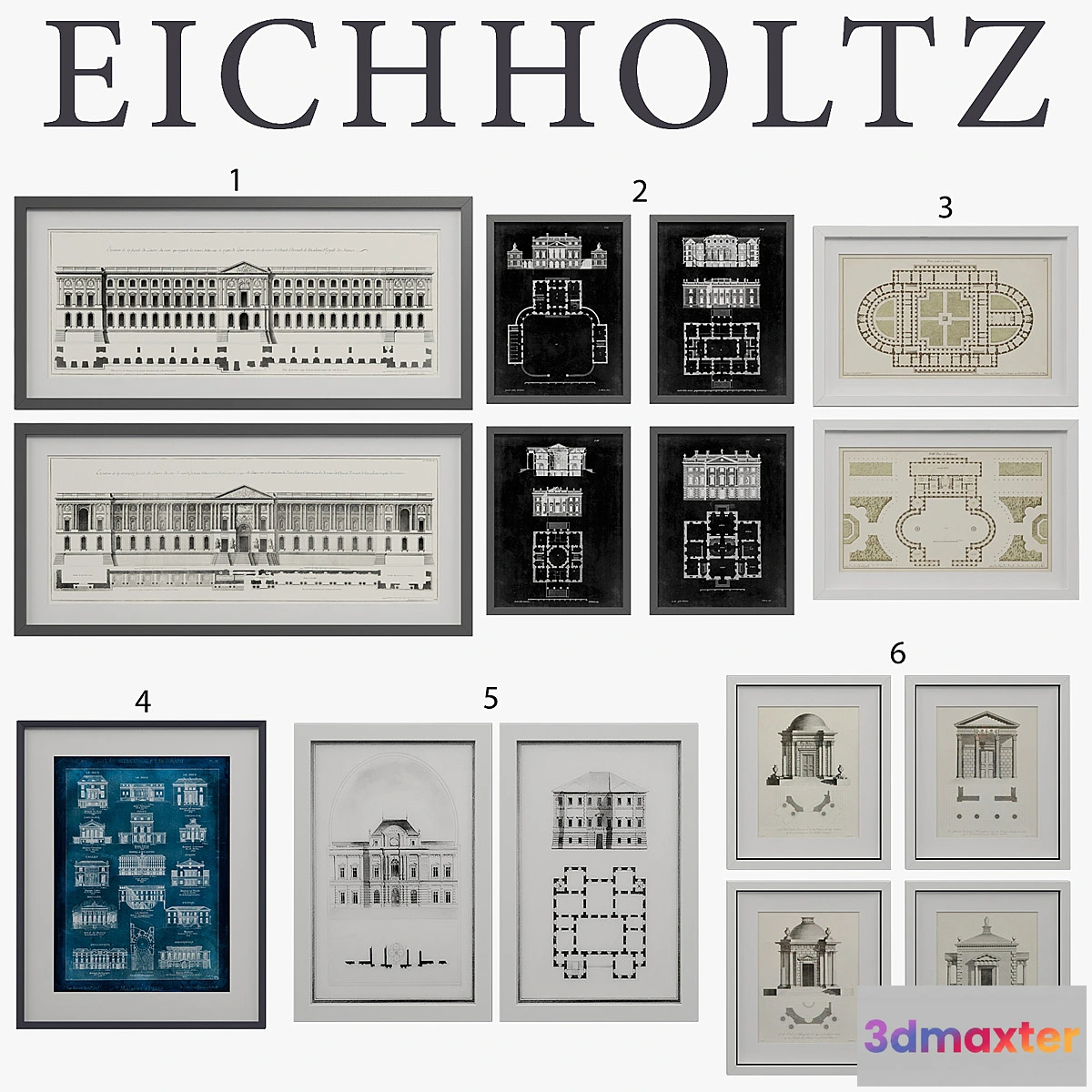 1392532 - Eichholtz Prints 3D Max