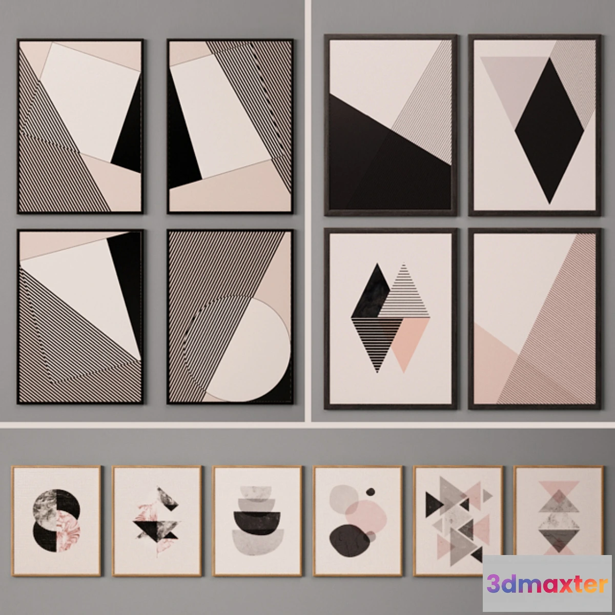 1392844 - Collection of paintings-24 3D Max