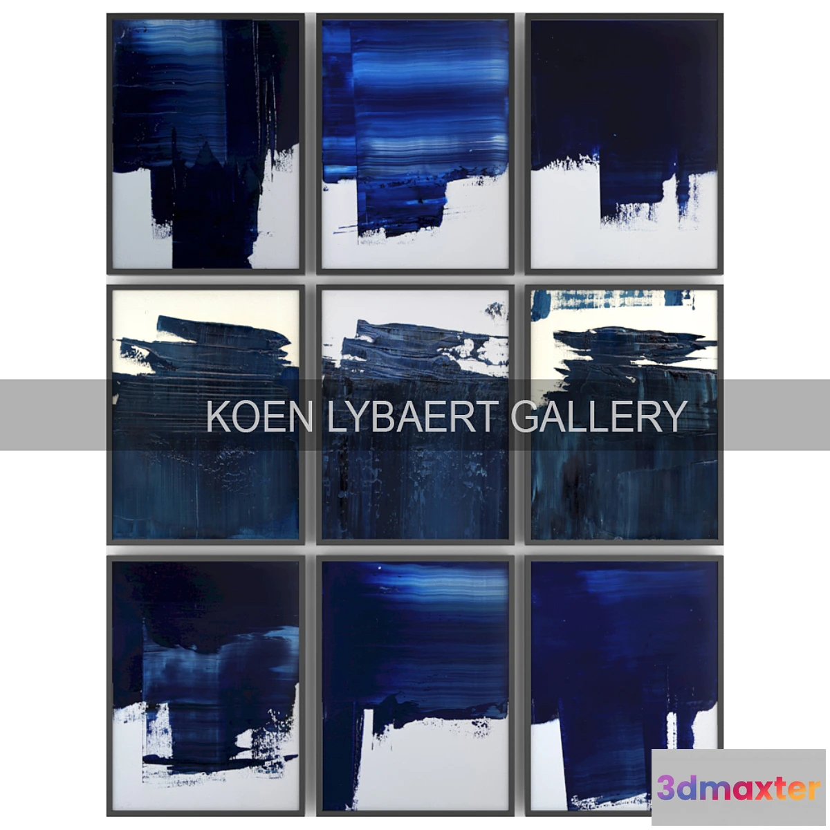 1396878 - Paintings by Koen Lybaert  set 7 3D Max
