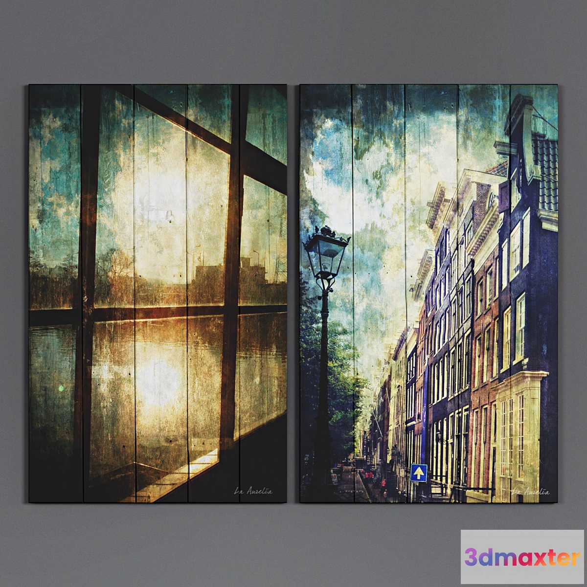 1397100 - Art Panels by LA AURELIA 3D Max