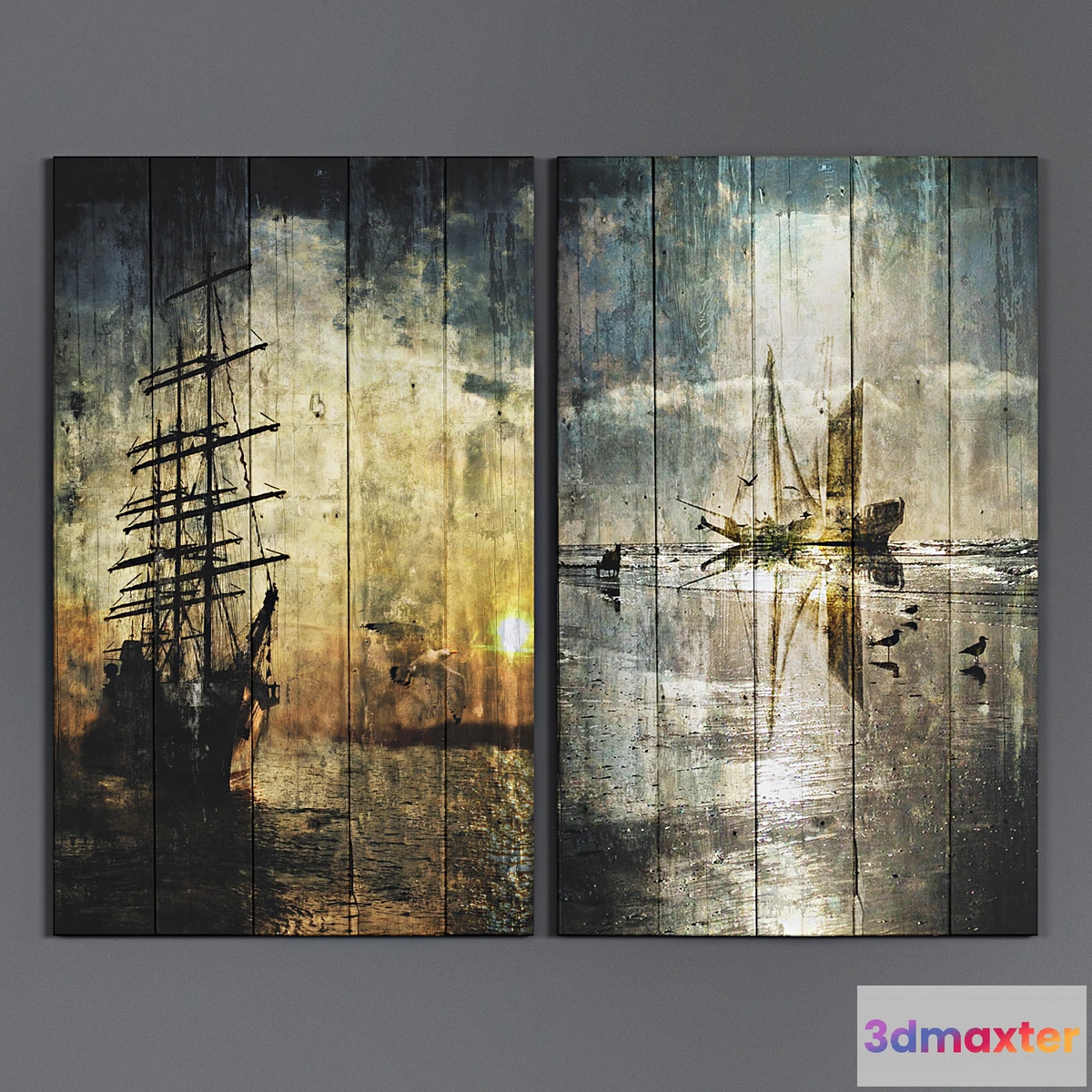 1397172 - Art Panels by LA AURELIA 3D Max