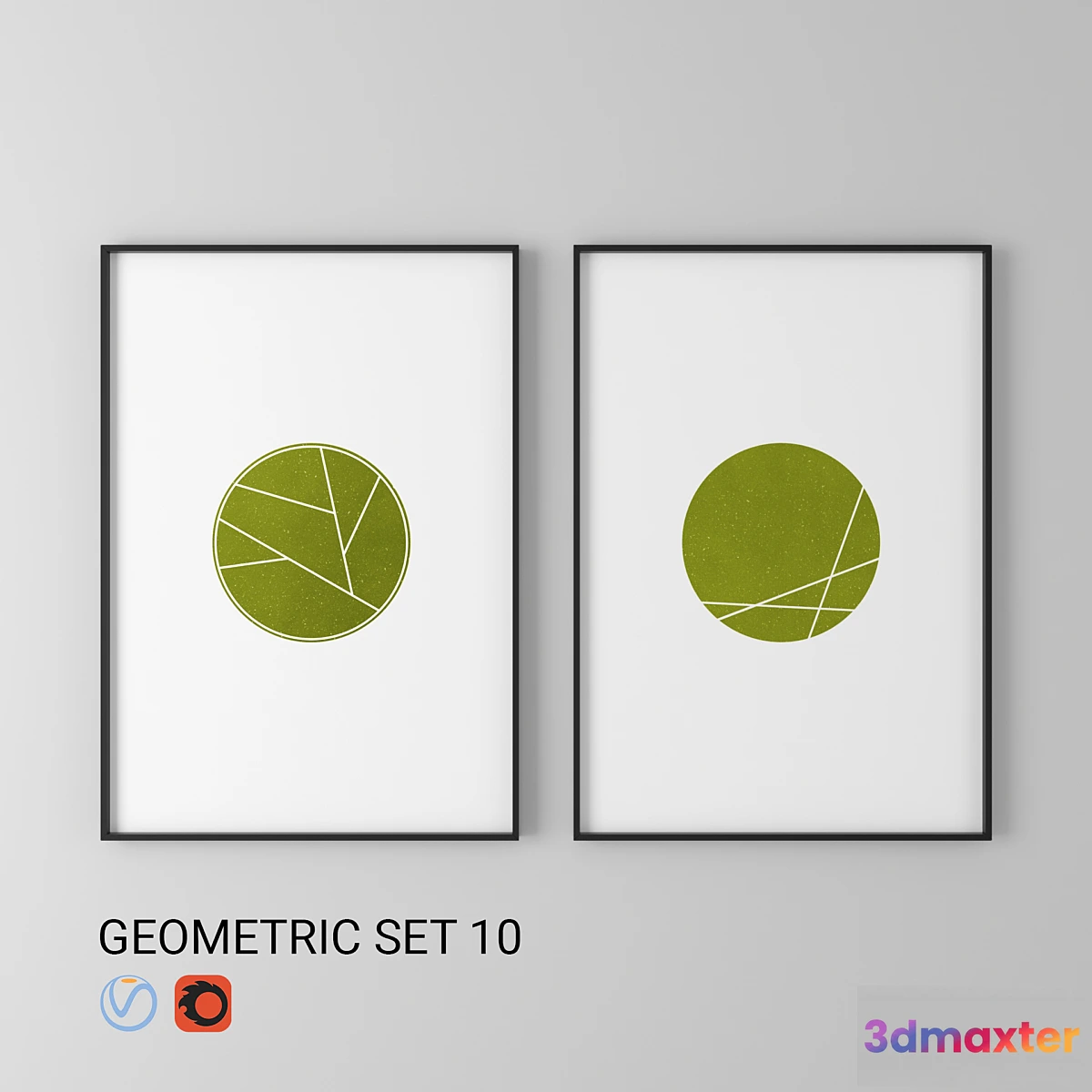 1398368 - GEOMETRIC SET_10 3D Max