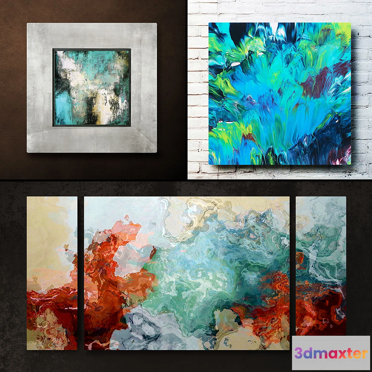 1401114 - Picture in the frame. Collection 129 3D Max