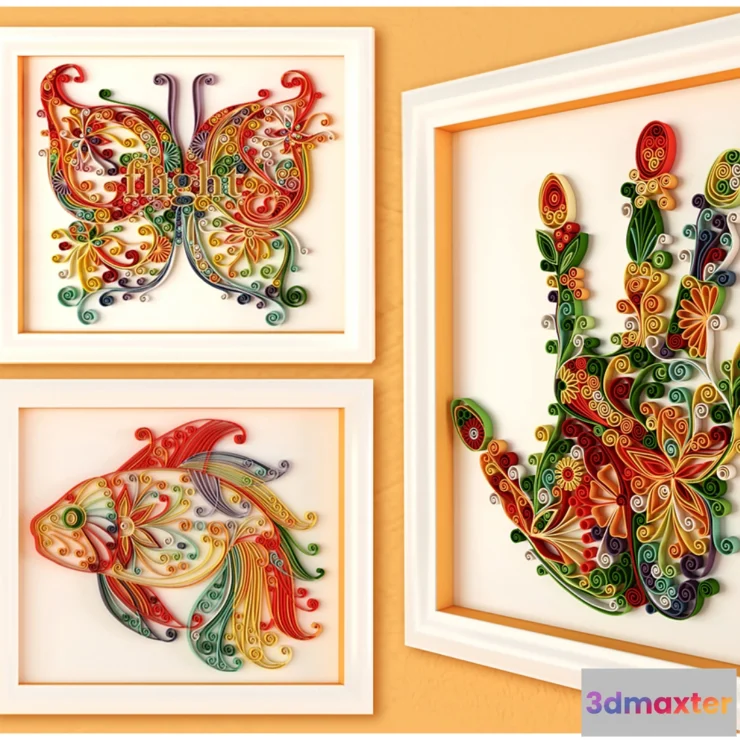 1401234 - Quilling 3D Max