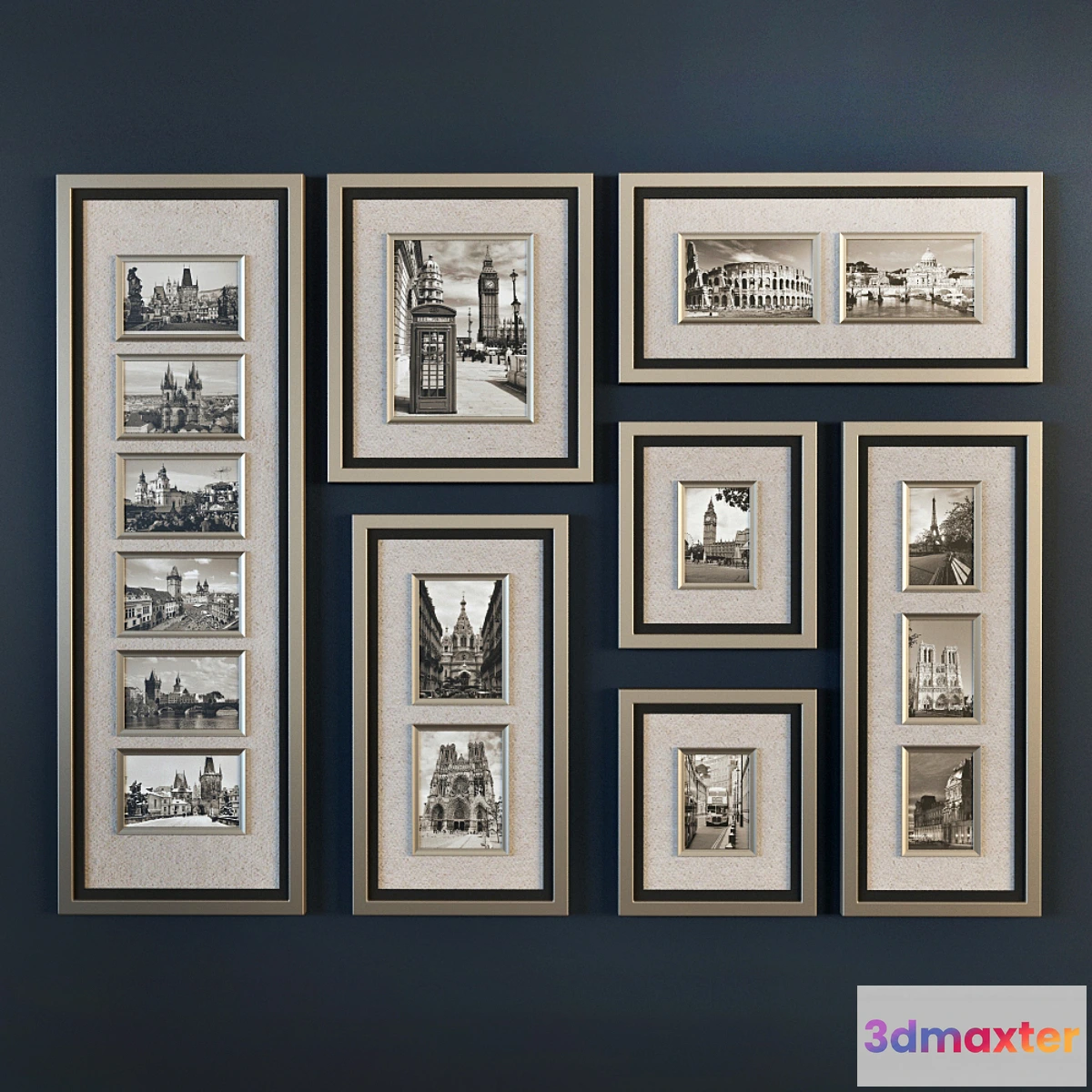 1402072 - painting “City” 3D Max