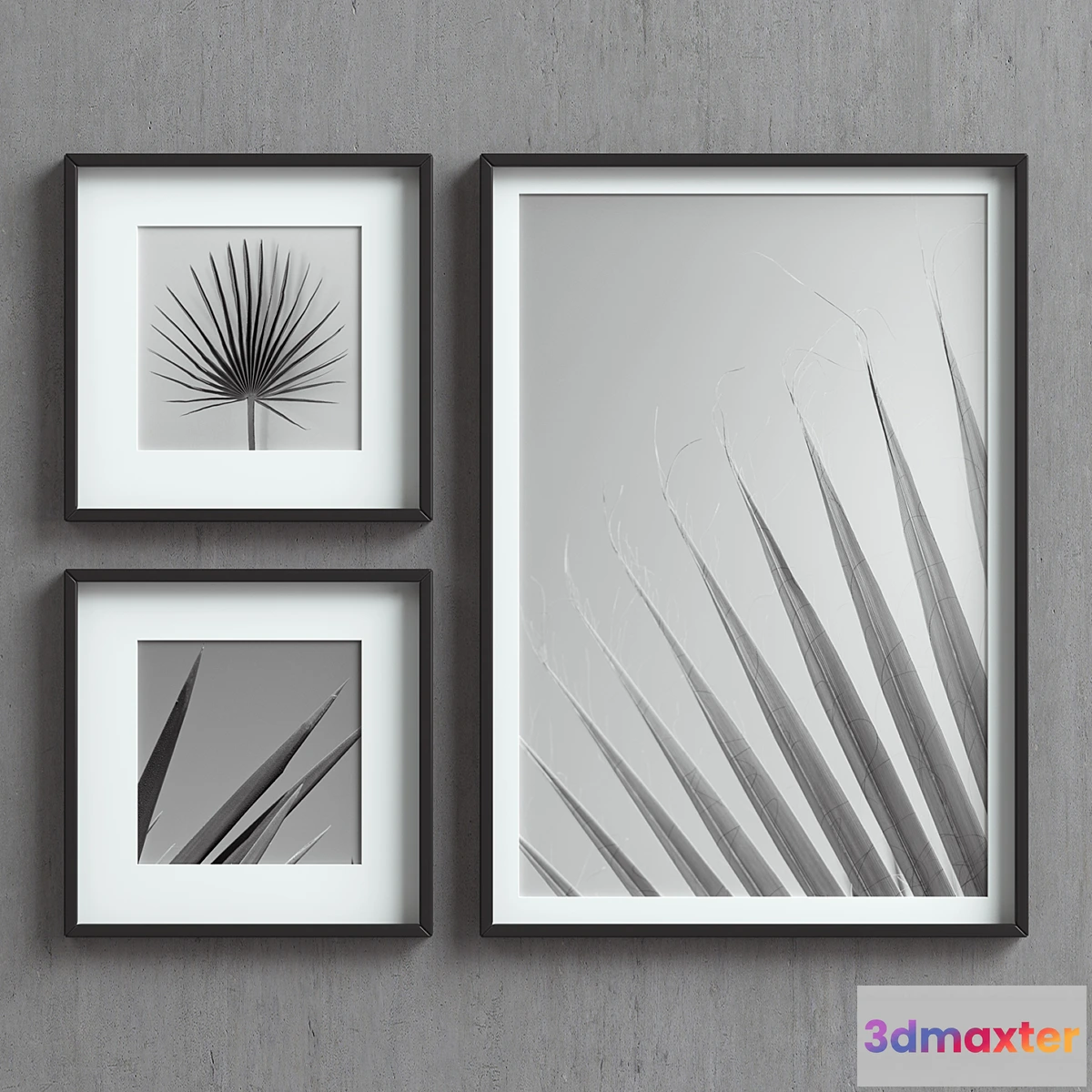 1403742 - Picture Frames Set-37 3D Max