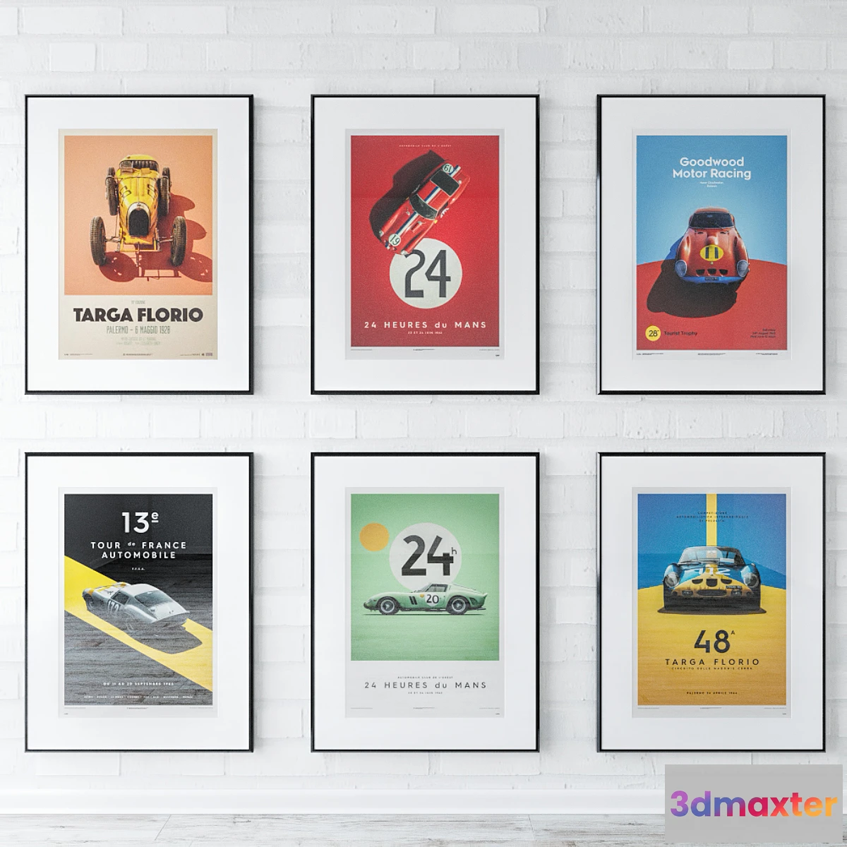 1405738 - Unique & Limited Race Car Posters 3D Max