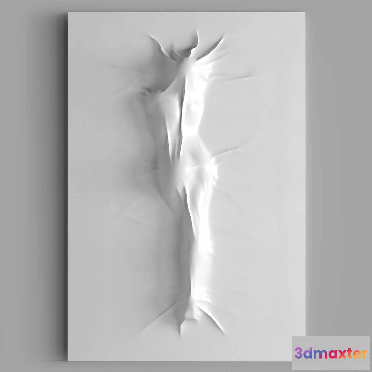 1406684 - Bas relief Woman on the Wall 3D Max