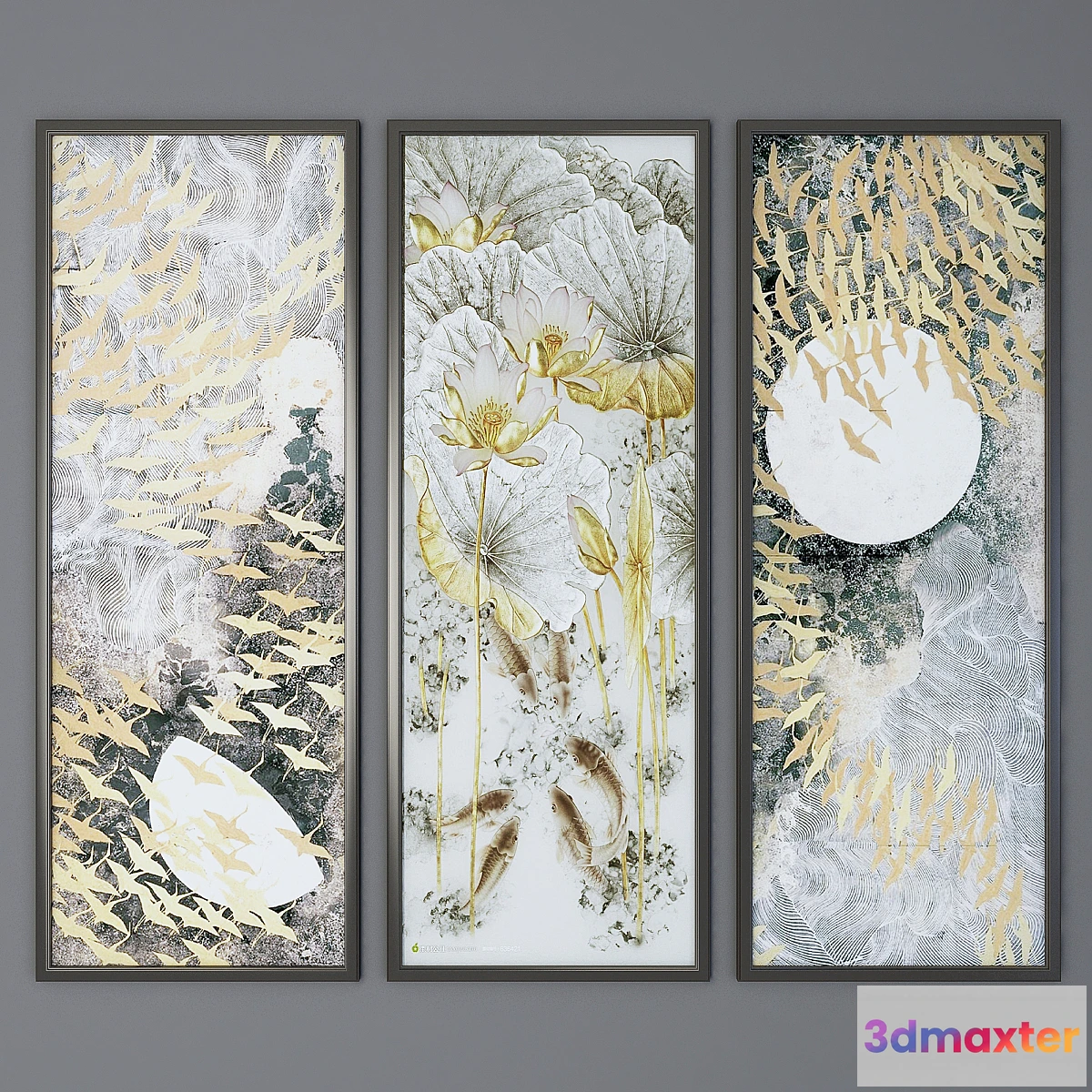 1407698 - ART DECO BED_ 19 3D Max