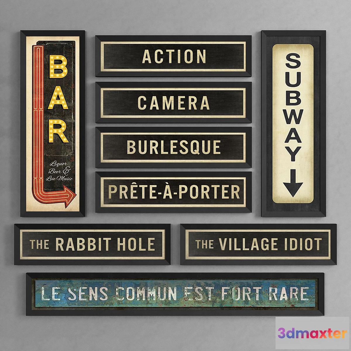 1408346 - Paintings 861 3D Max