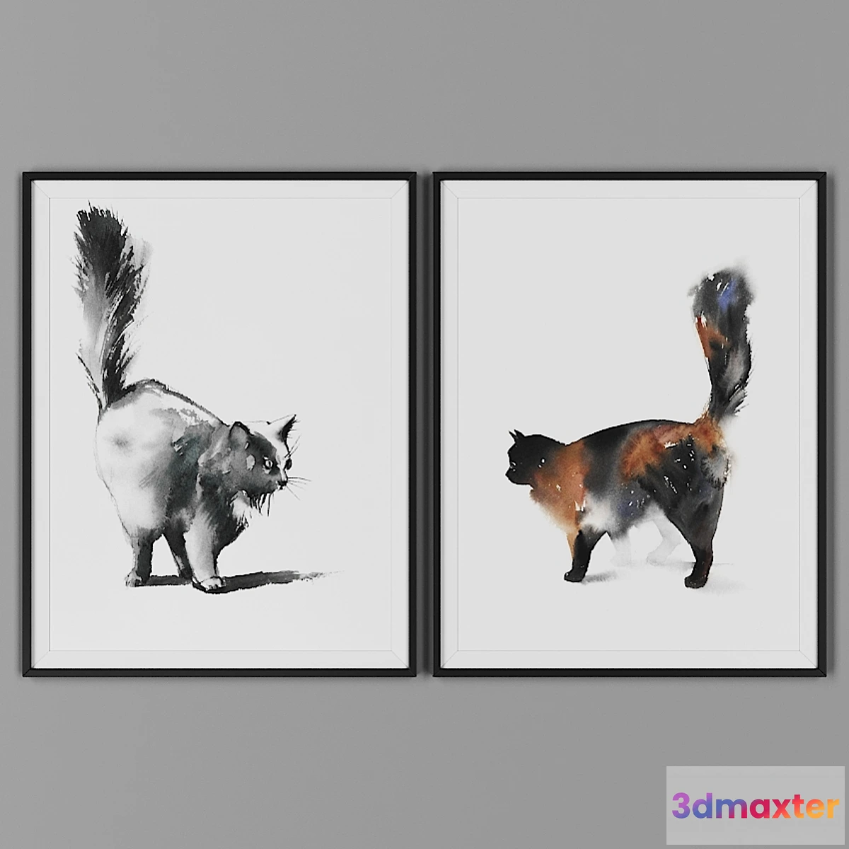 1409362 - Picture frame set 00049-15 3D Max