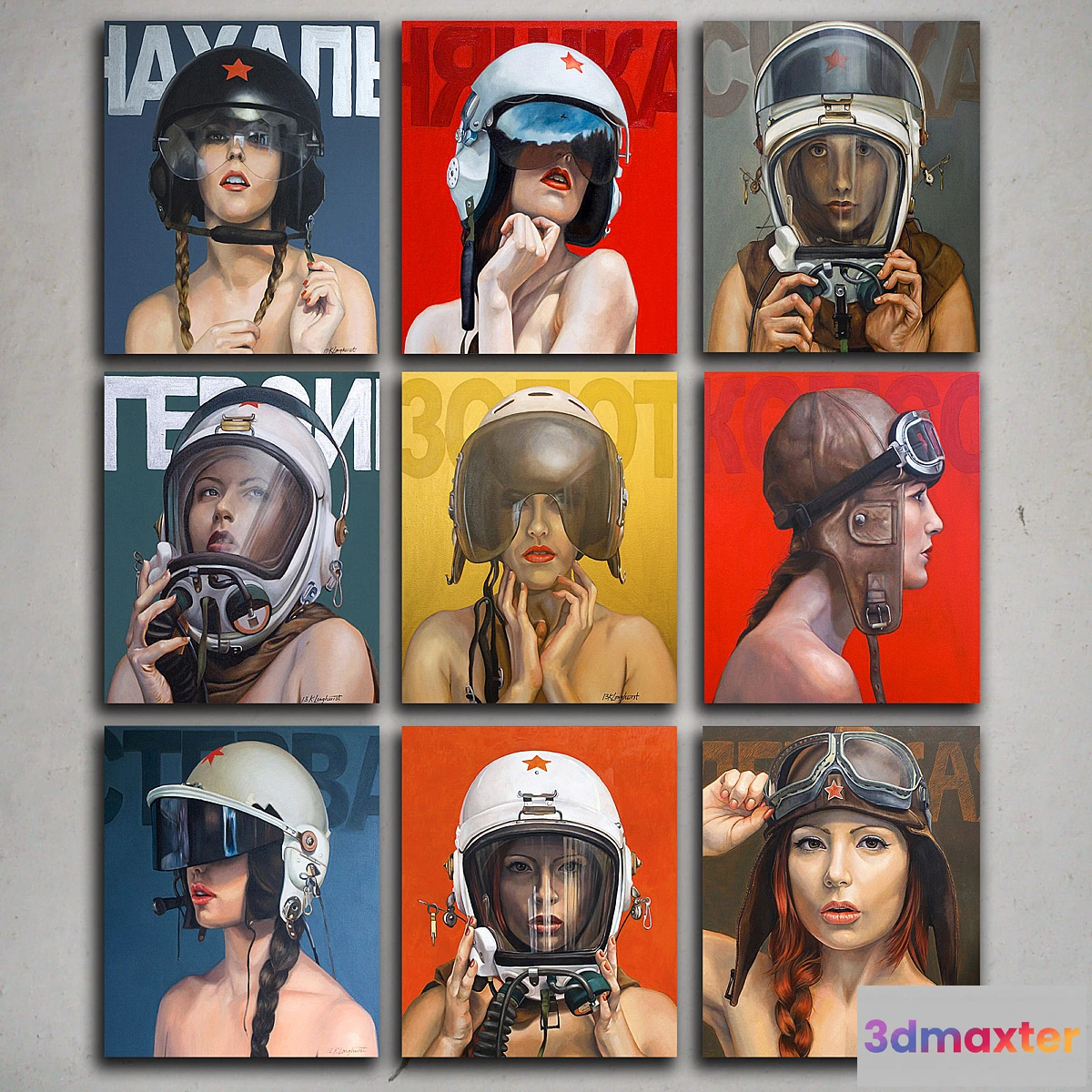 1411430 - Paintings 157. Kathrin Longhurst 3D Max