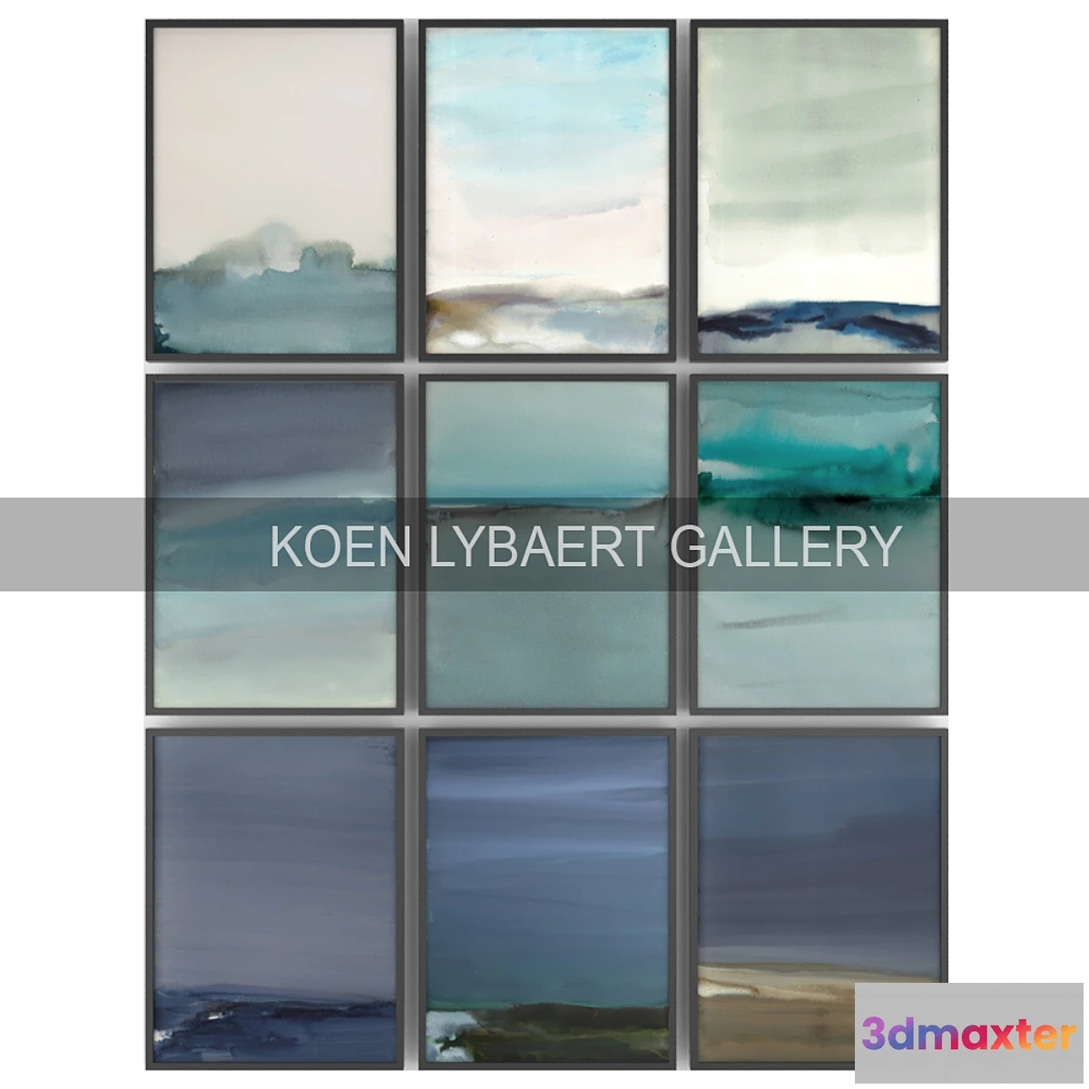 1411754 - Paintings by Koen Lybaert  set 15 3D Max