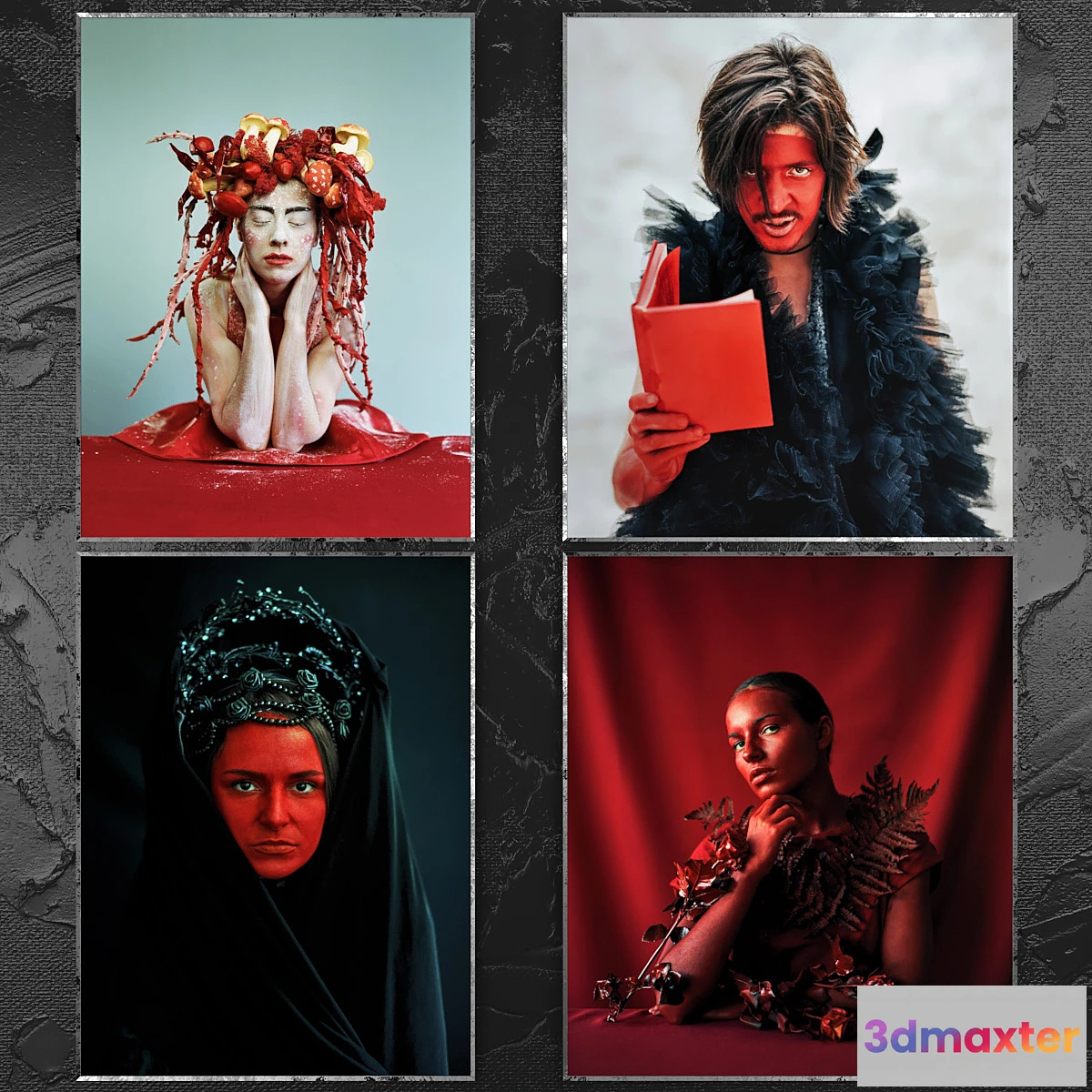 1412698 - Posters abstract  set 96 3D Max