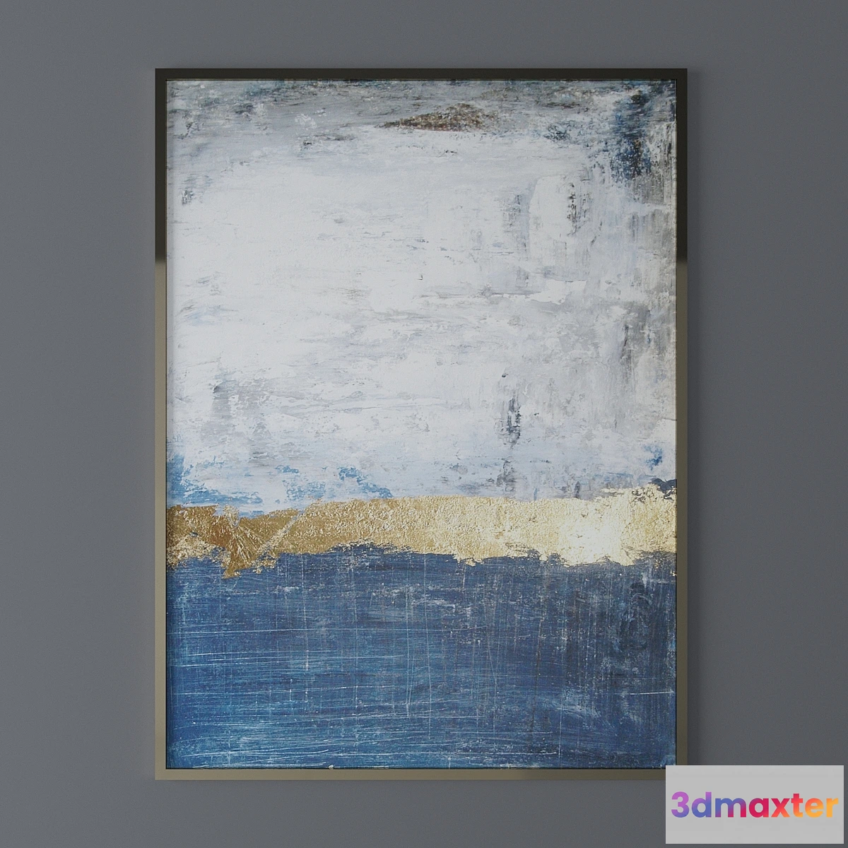1413380 - Set of abstract paintings 35 3D Max