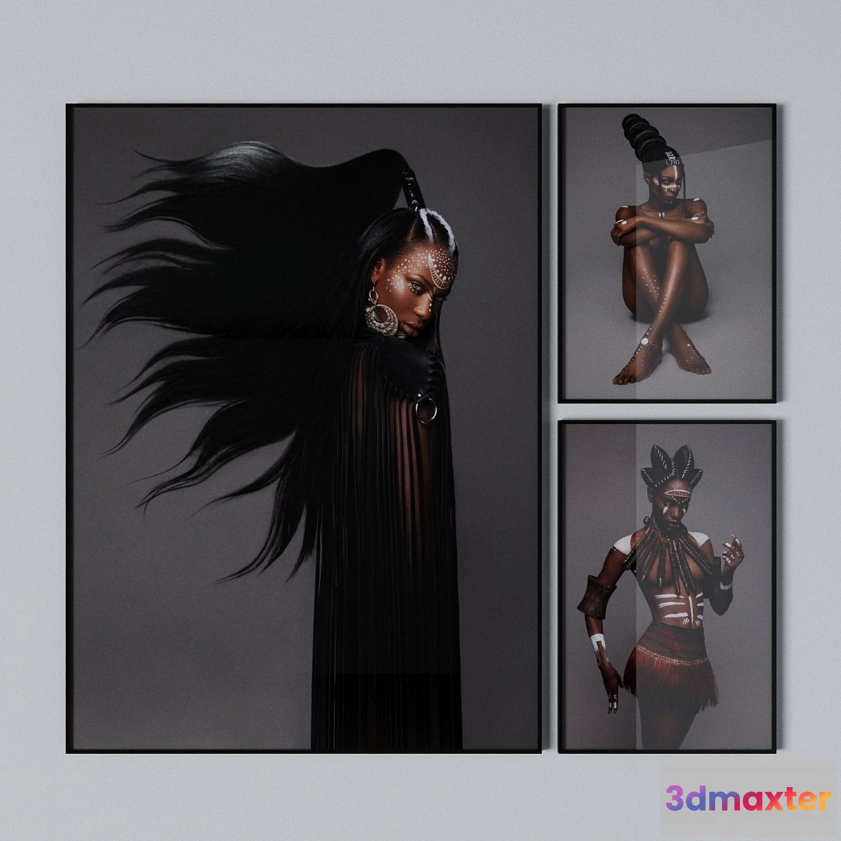 1414258 - Photo  Luke Nugent  Afro Set 9 3D Max