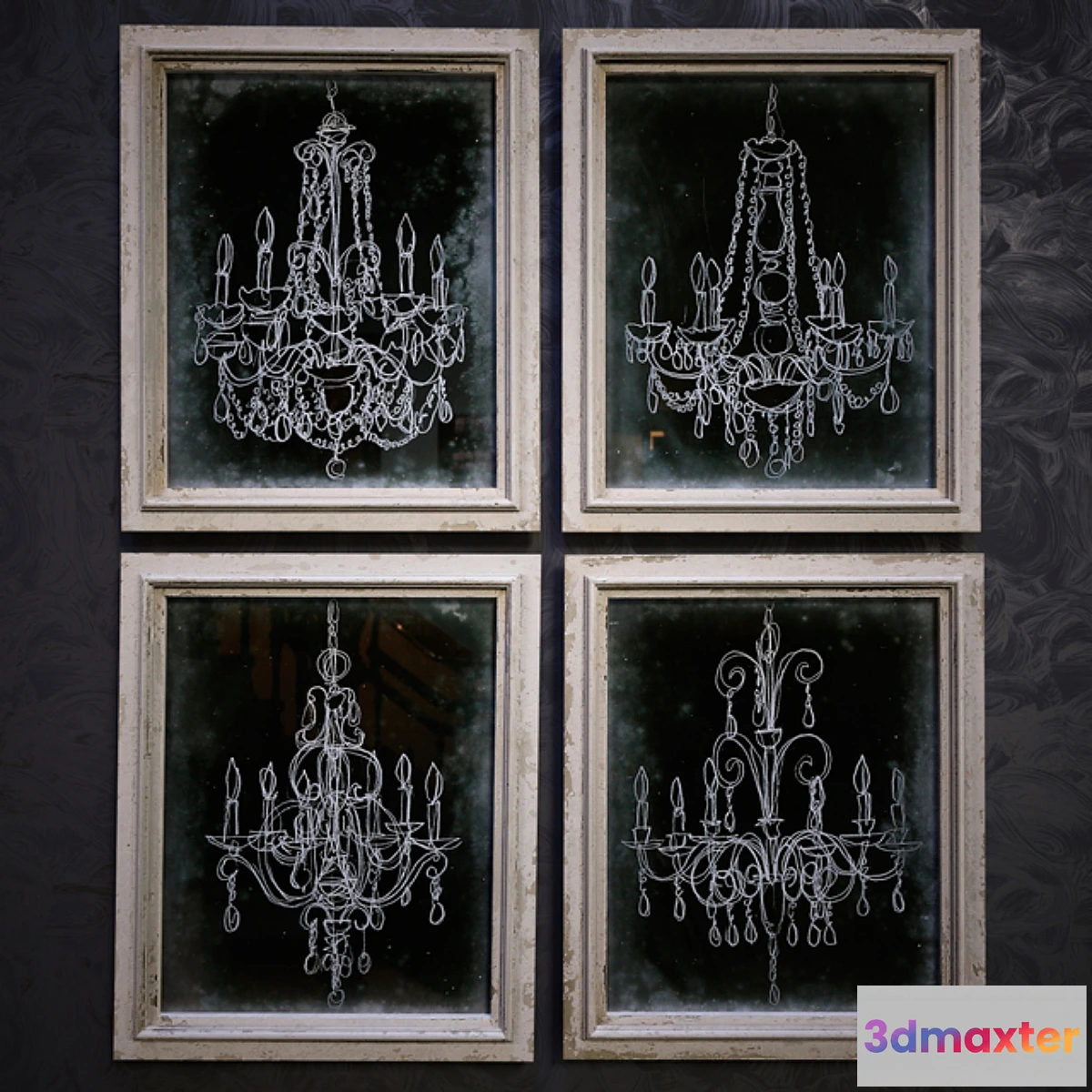 1414908 - Chandelier Sketches Pictures 3D Max