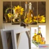 1415520 - Triptych oil sunflowers 3D Max