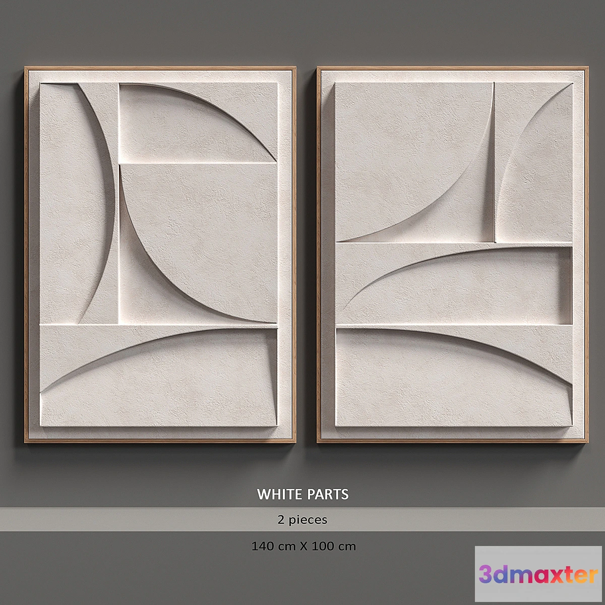 1417256 - Relief White Parts 3D Max