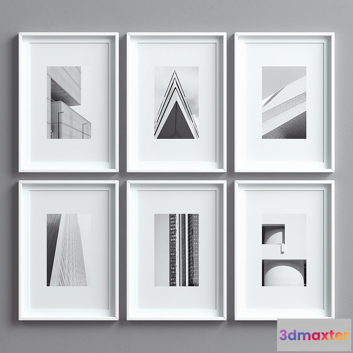 1417510 - Picture Frames Set -9 3D Max