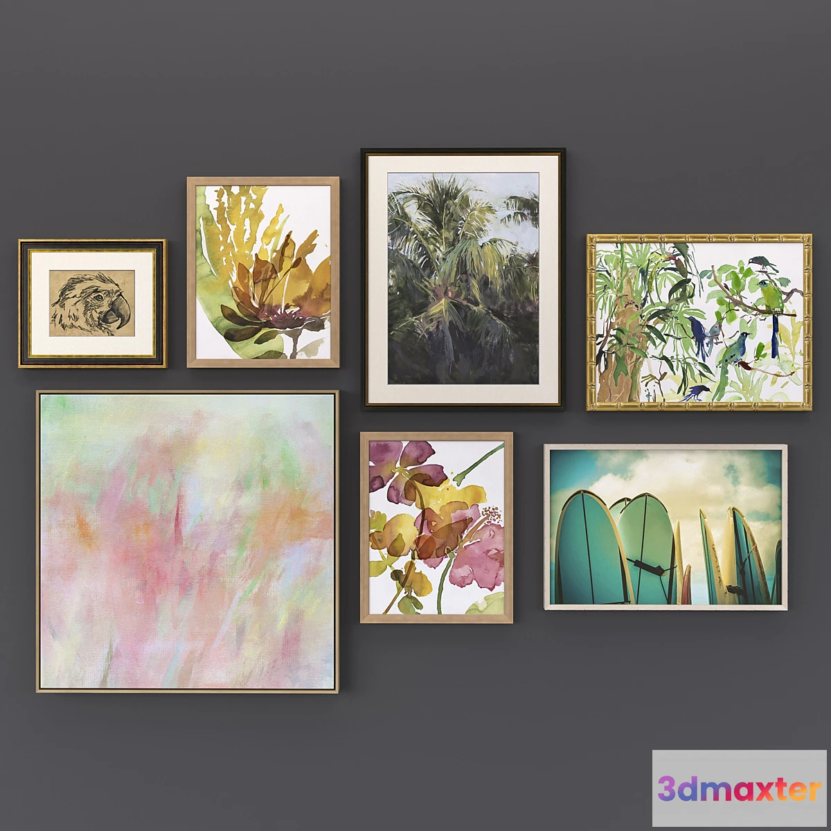 1420086 - Set of pictures 7 3D Max