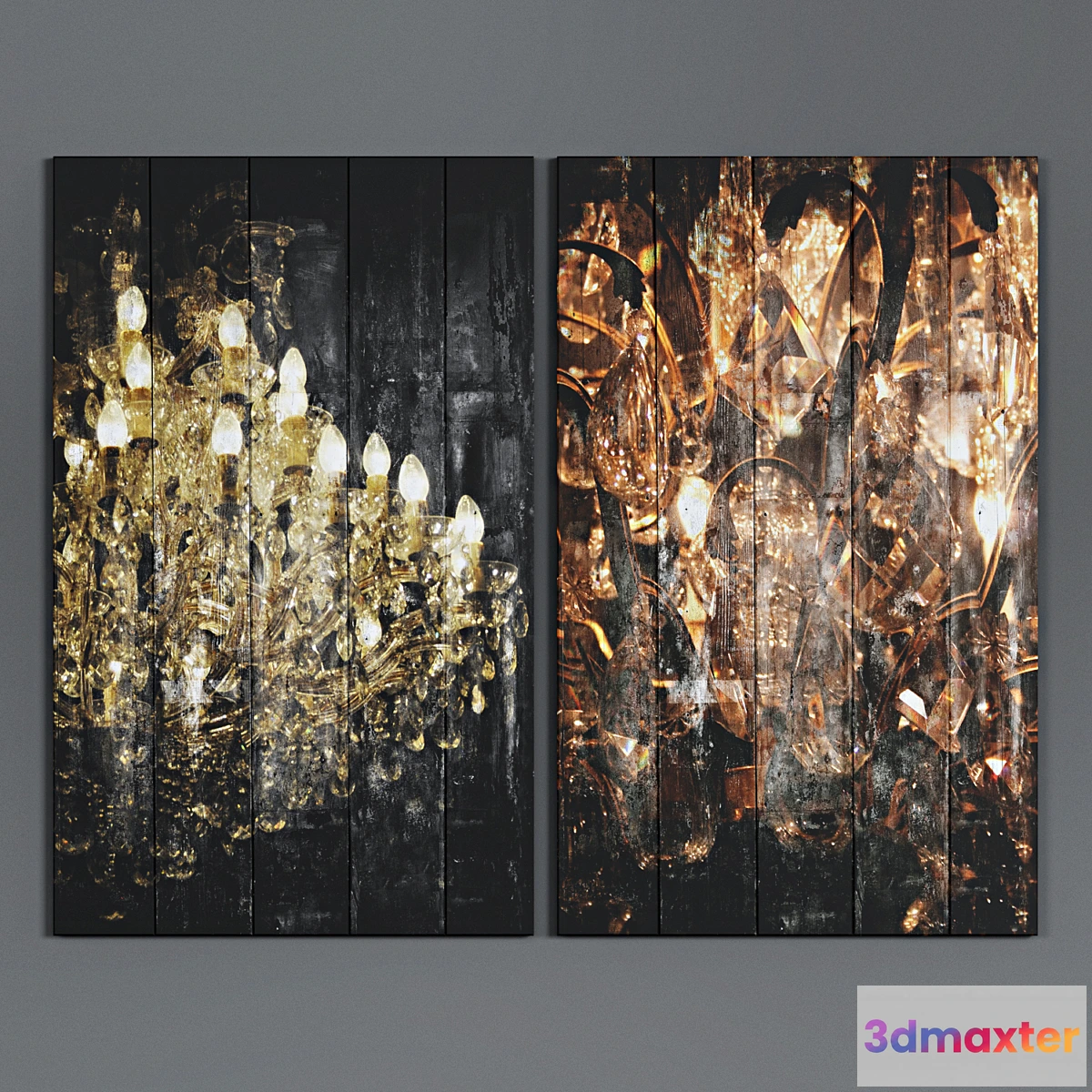 1420212 - Art Panels by LA AURELIA 3D Max