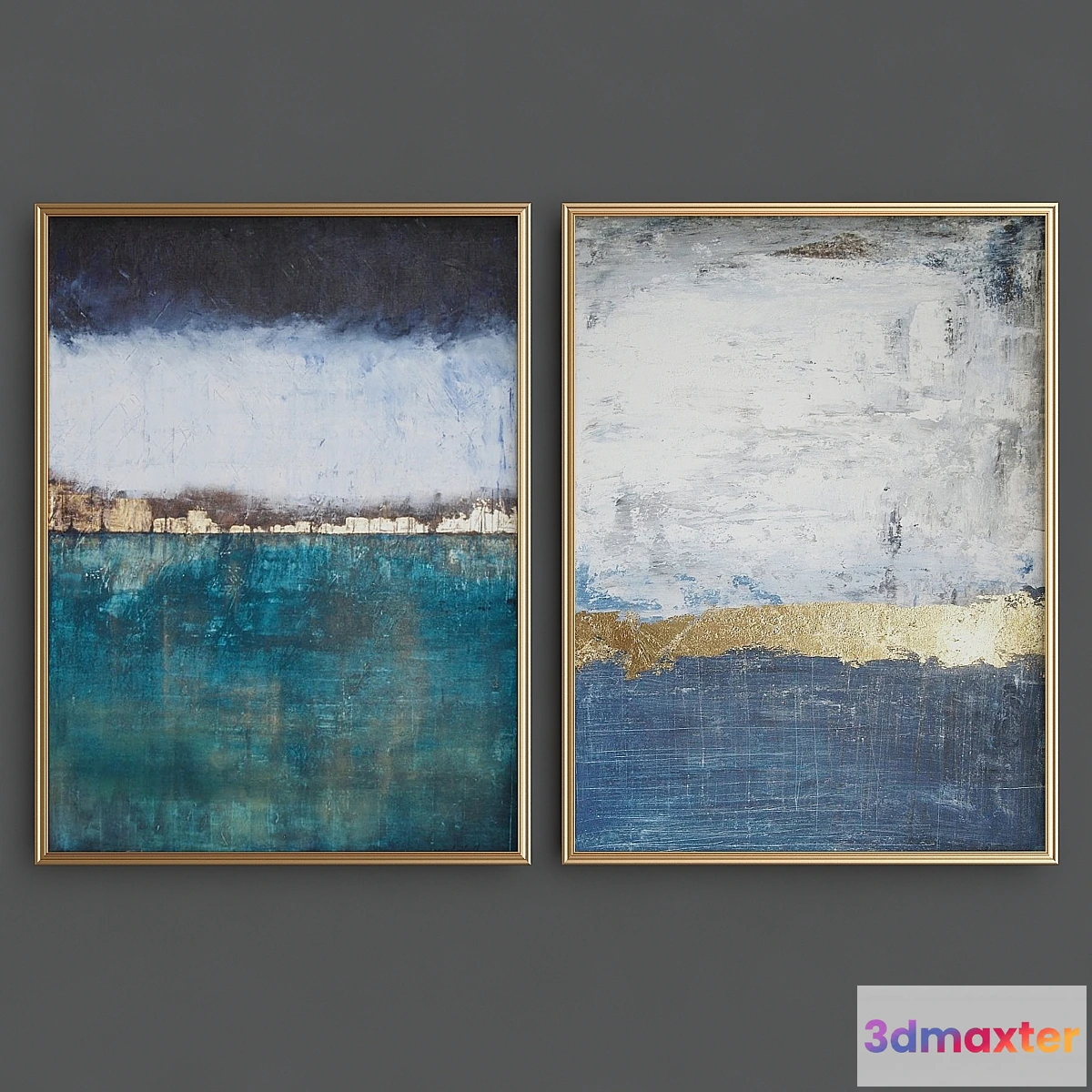 1420894 - Impero Framed Painting Print 3D Max