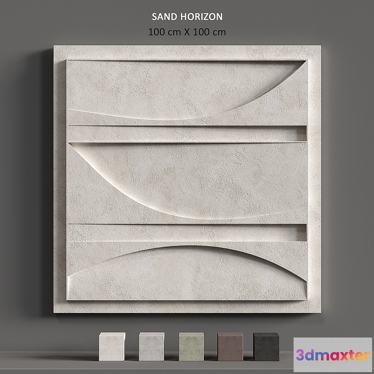 1421524 - Relief SAND HORIZON 3D Max