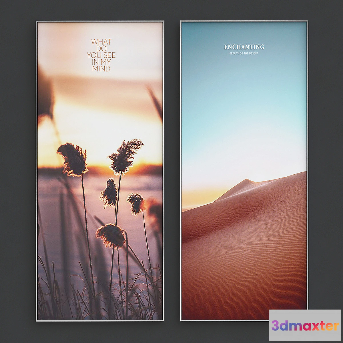 1422088 - Large wall art collection 3D Max