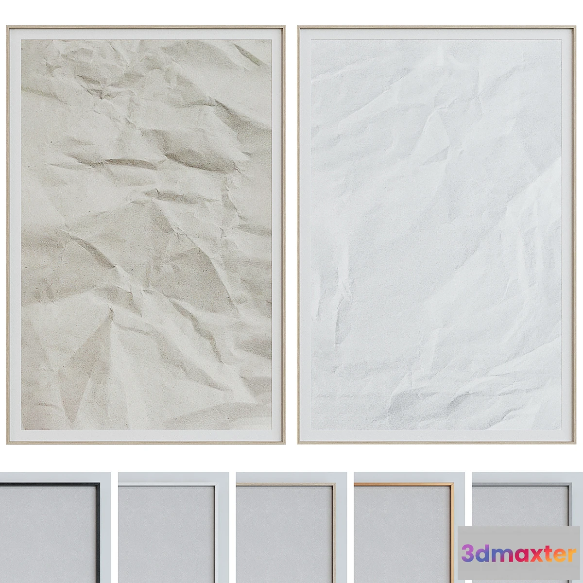 1422796 - Picture Frame Set 1363 3D Max