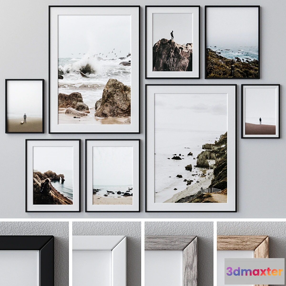 1425450 - Photo Frames Set 1032 3D Max