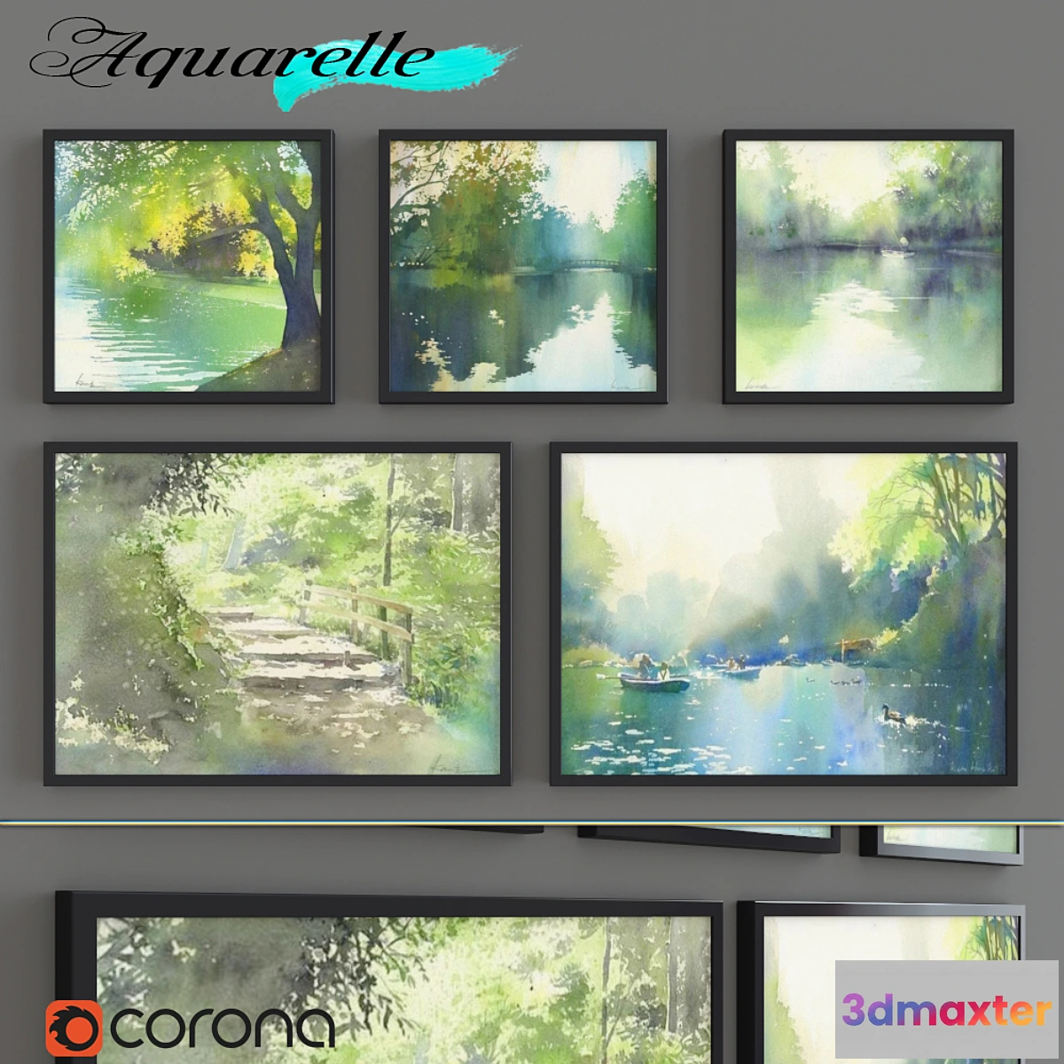 1428006 - Aquarelle _ part 7 3D Max