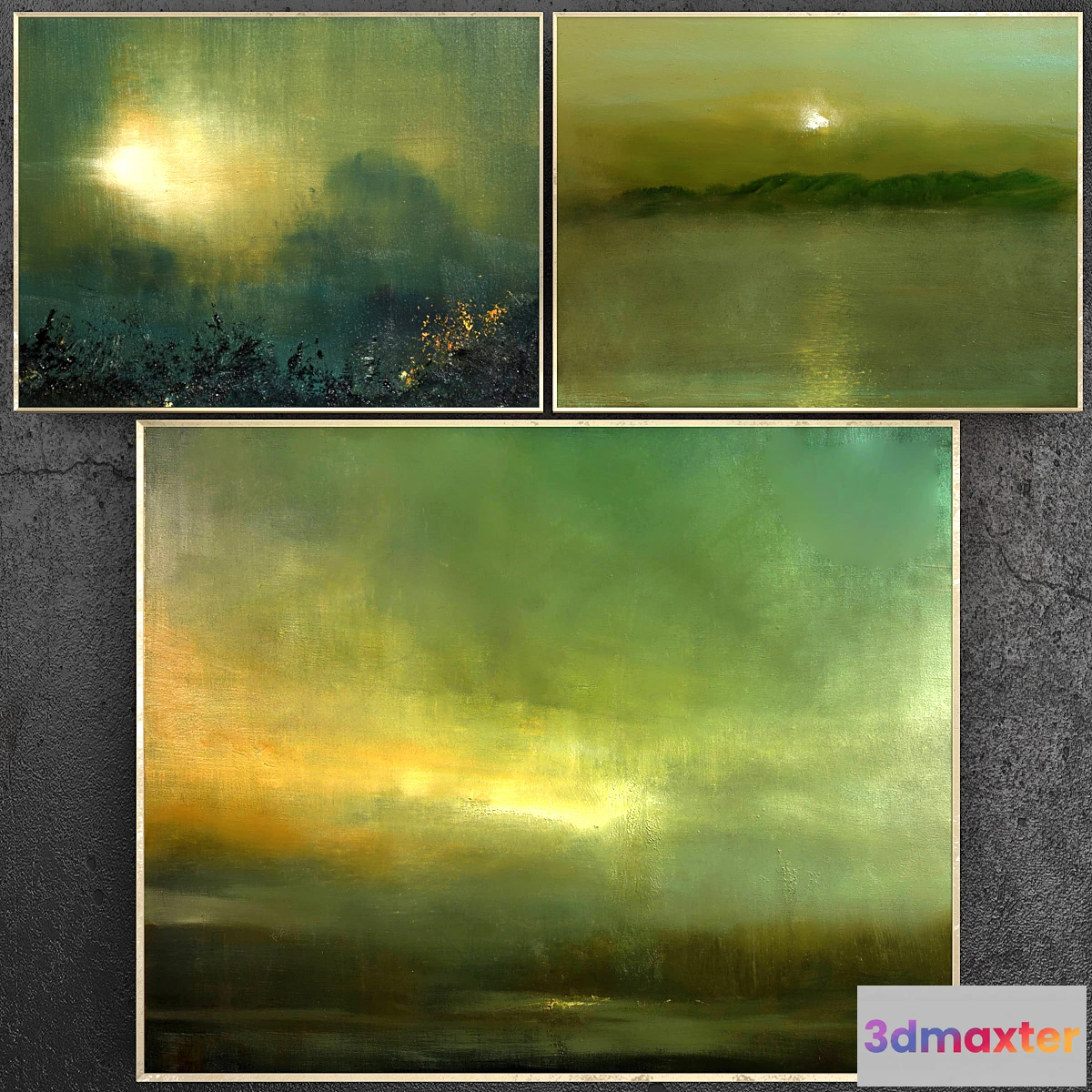 1429248 - Paintings abstract  set 177 3D Max