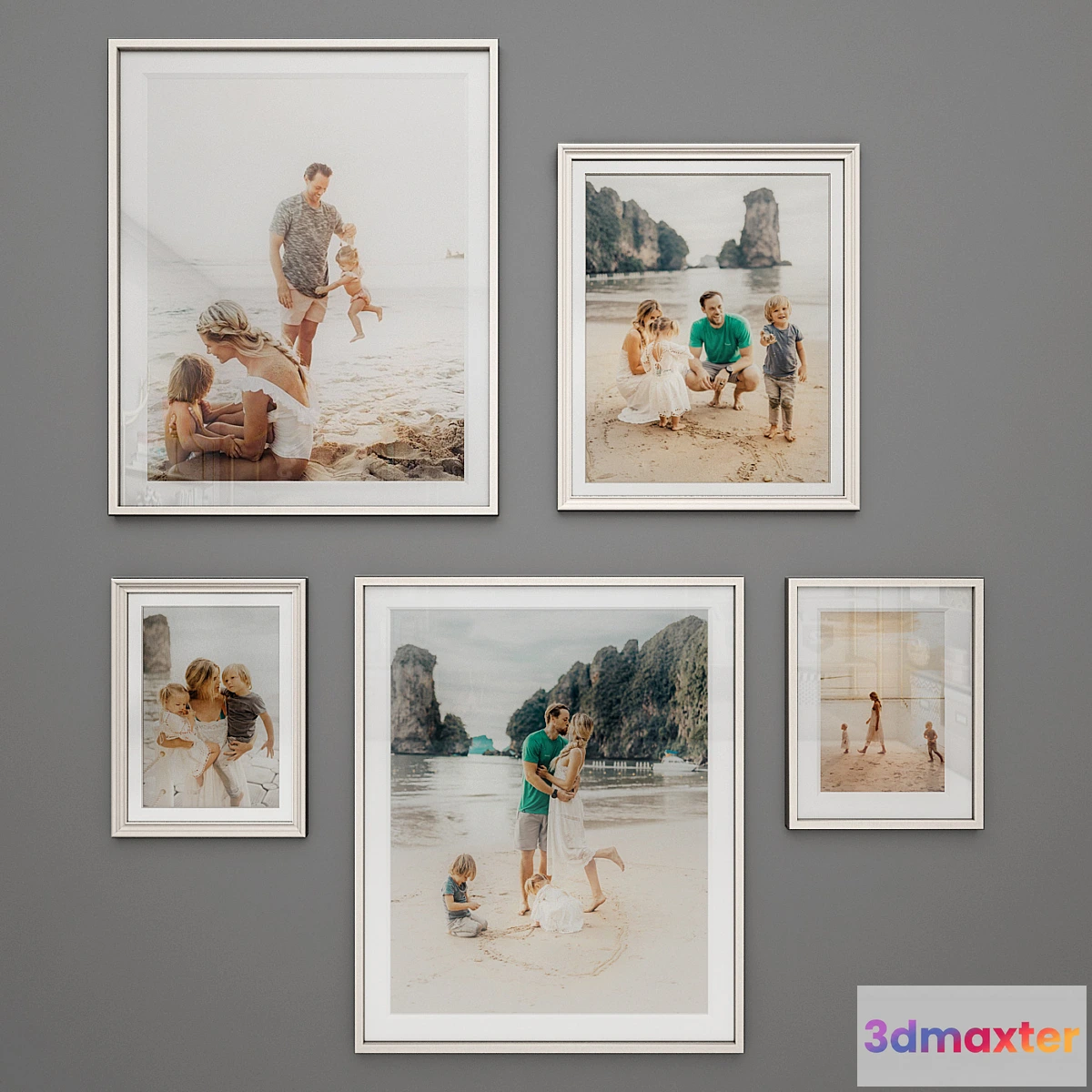 1430216 - Family photo set 3D Max