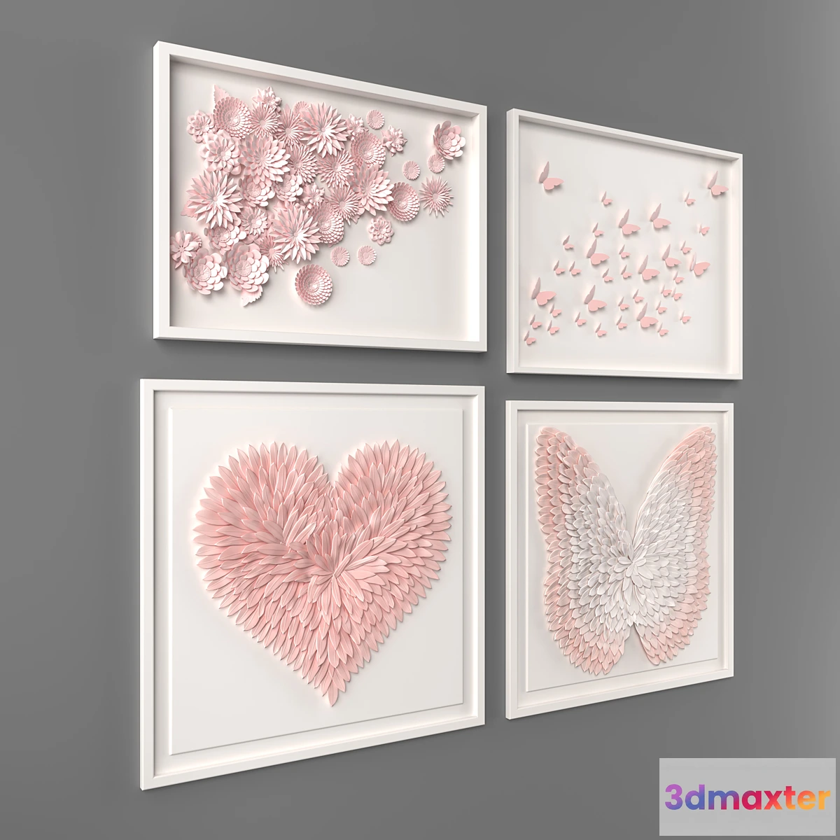 1430510 - Wall decor 2 Restoration Hardware 3D Max