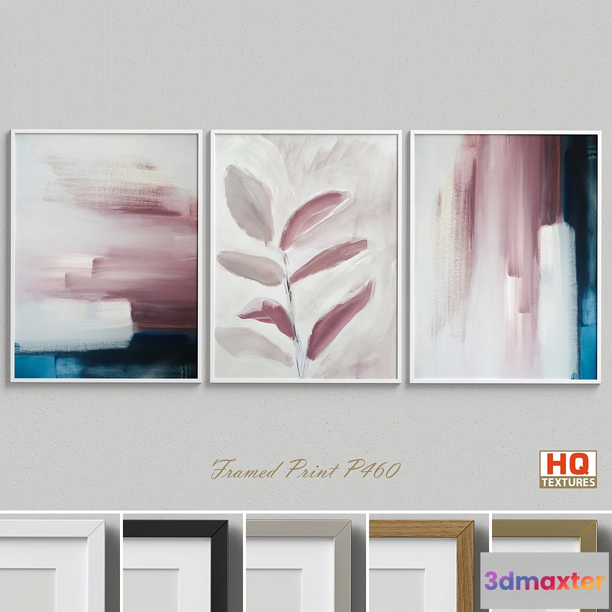 1434002 - Framed Print P-460 3D Max