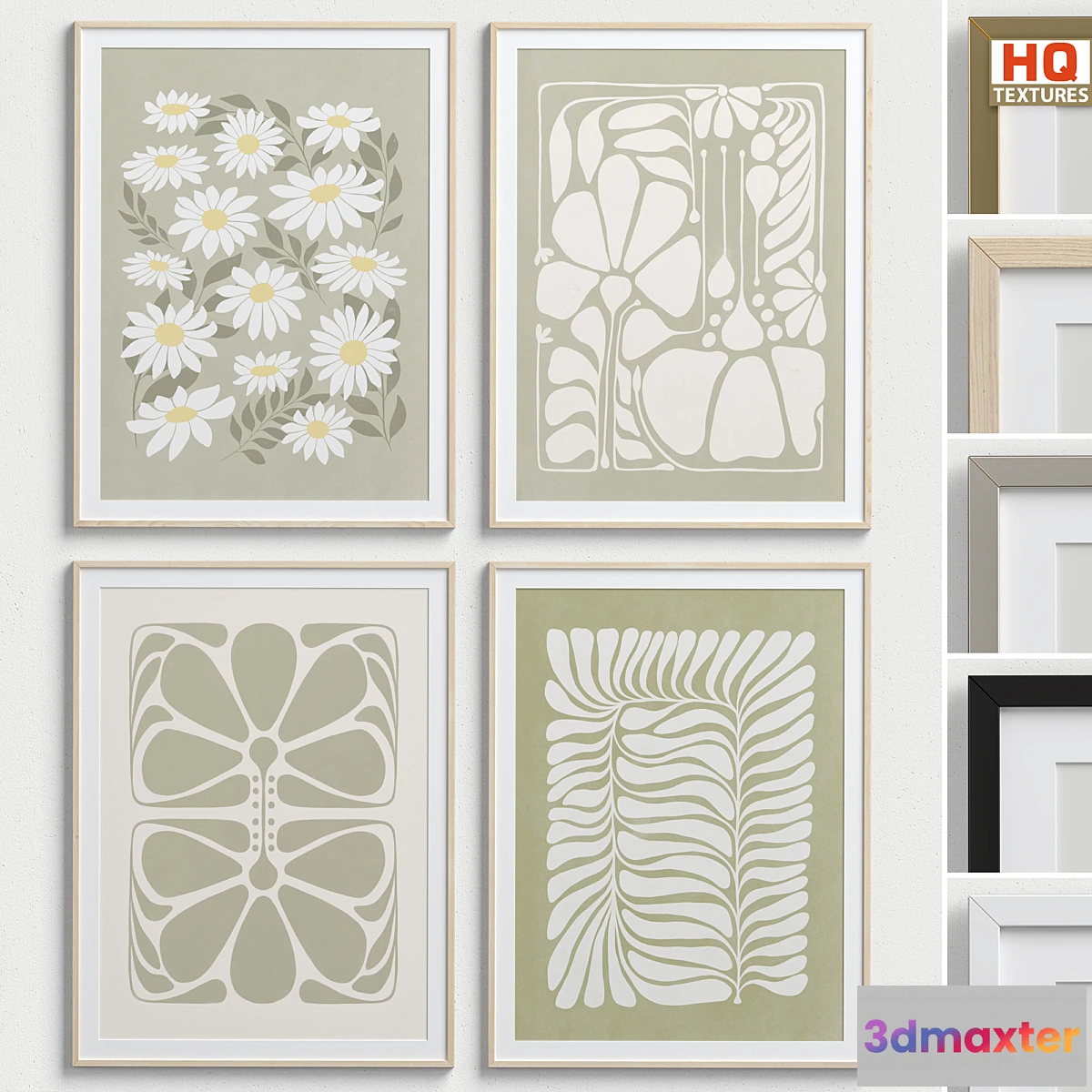 1434402 - Framed Print P-488 3D Max