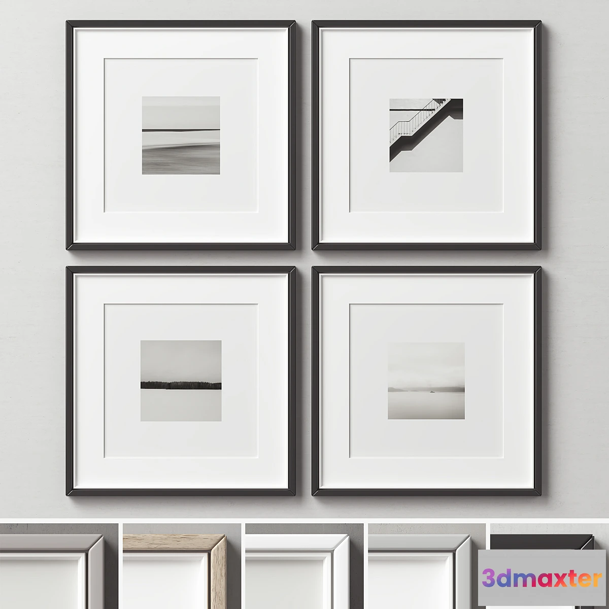 1441696 - Picture Frames Set -271 3D Max