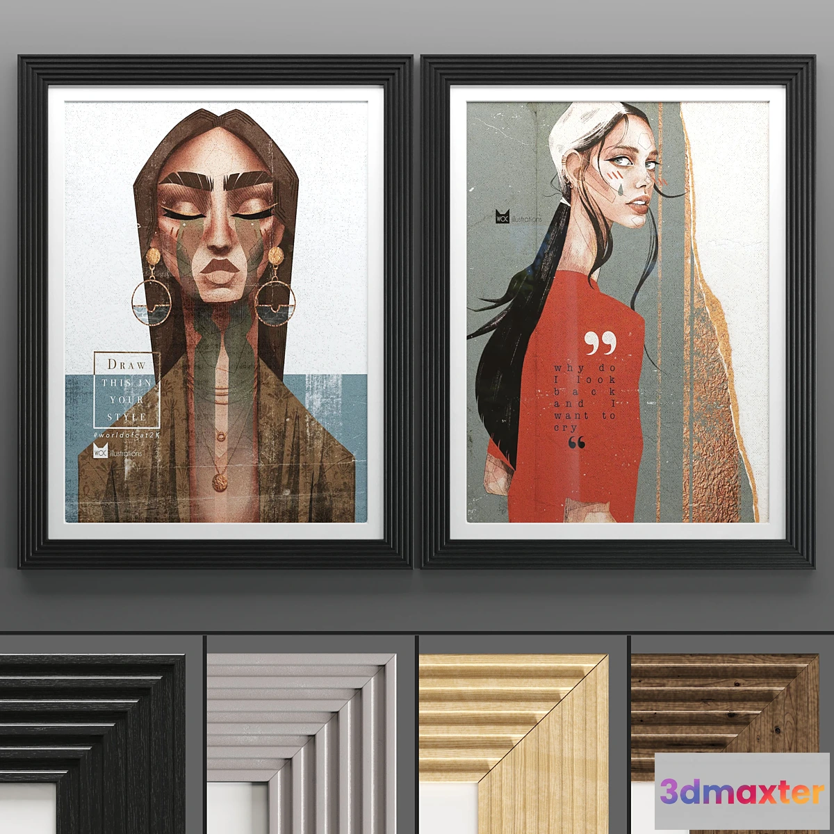 1446130 - Art Frame 561 3D Max