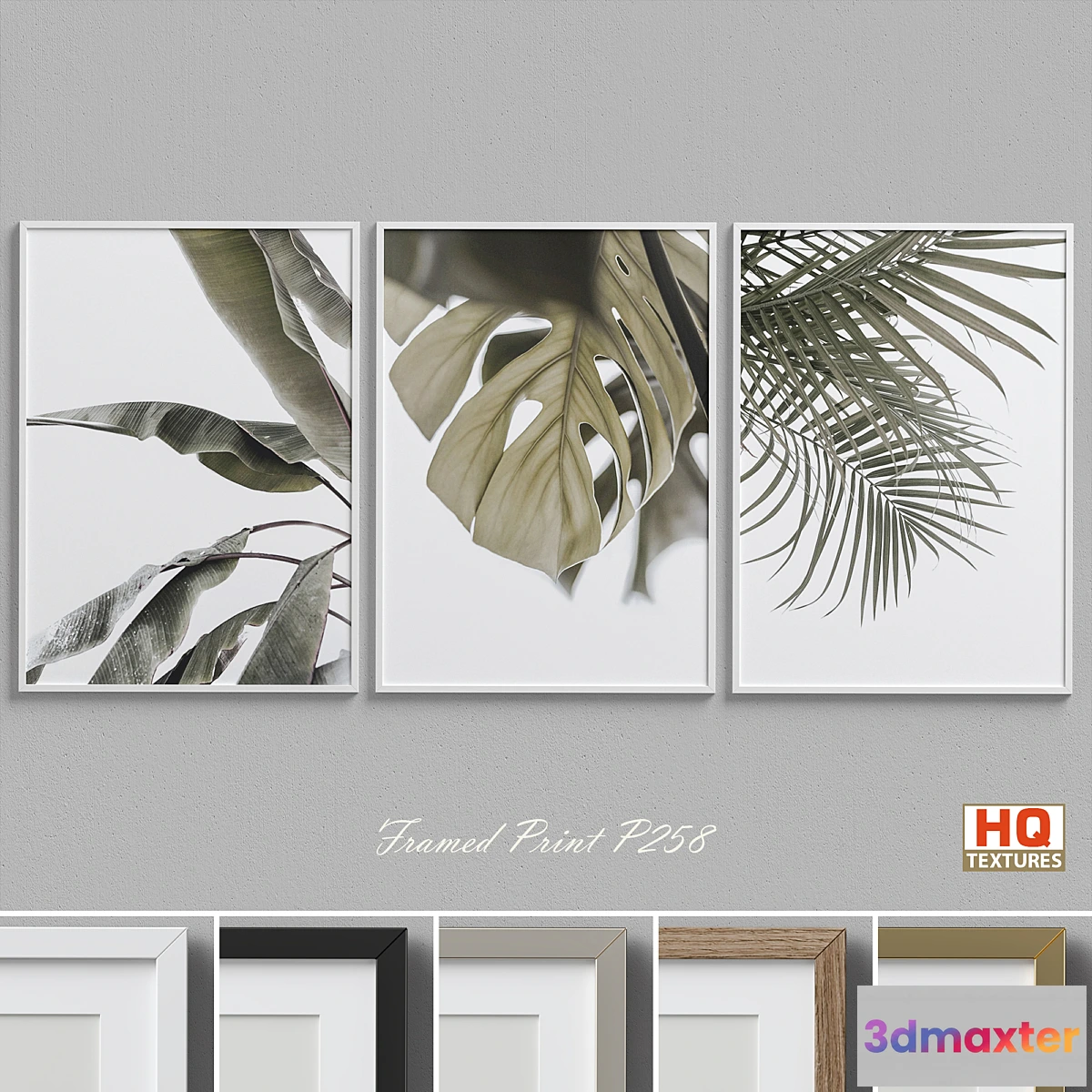 1450826 - Framed Print P-258 3D Max