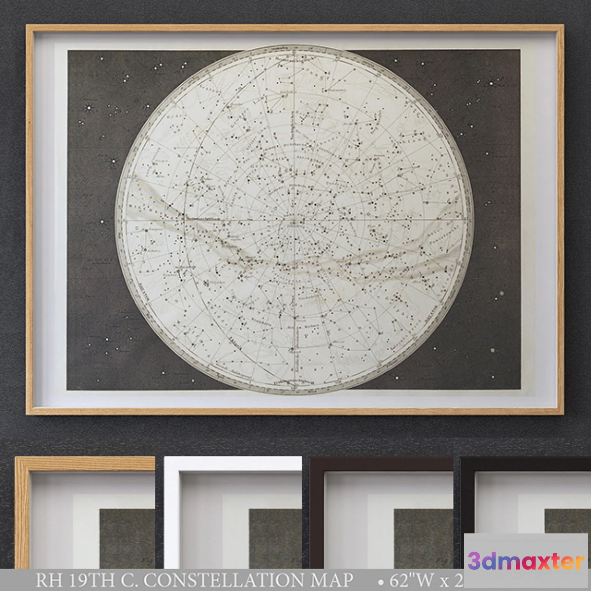 1455466 - CONSTELLATION MAP 3D Max