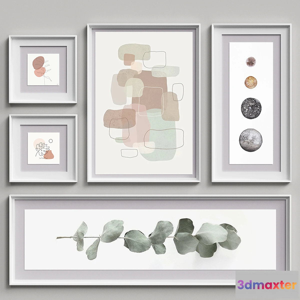 1455816 - Nice Picture Frames Set 37 3D Max