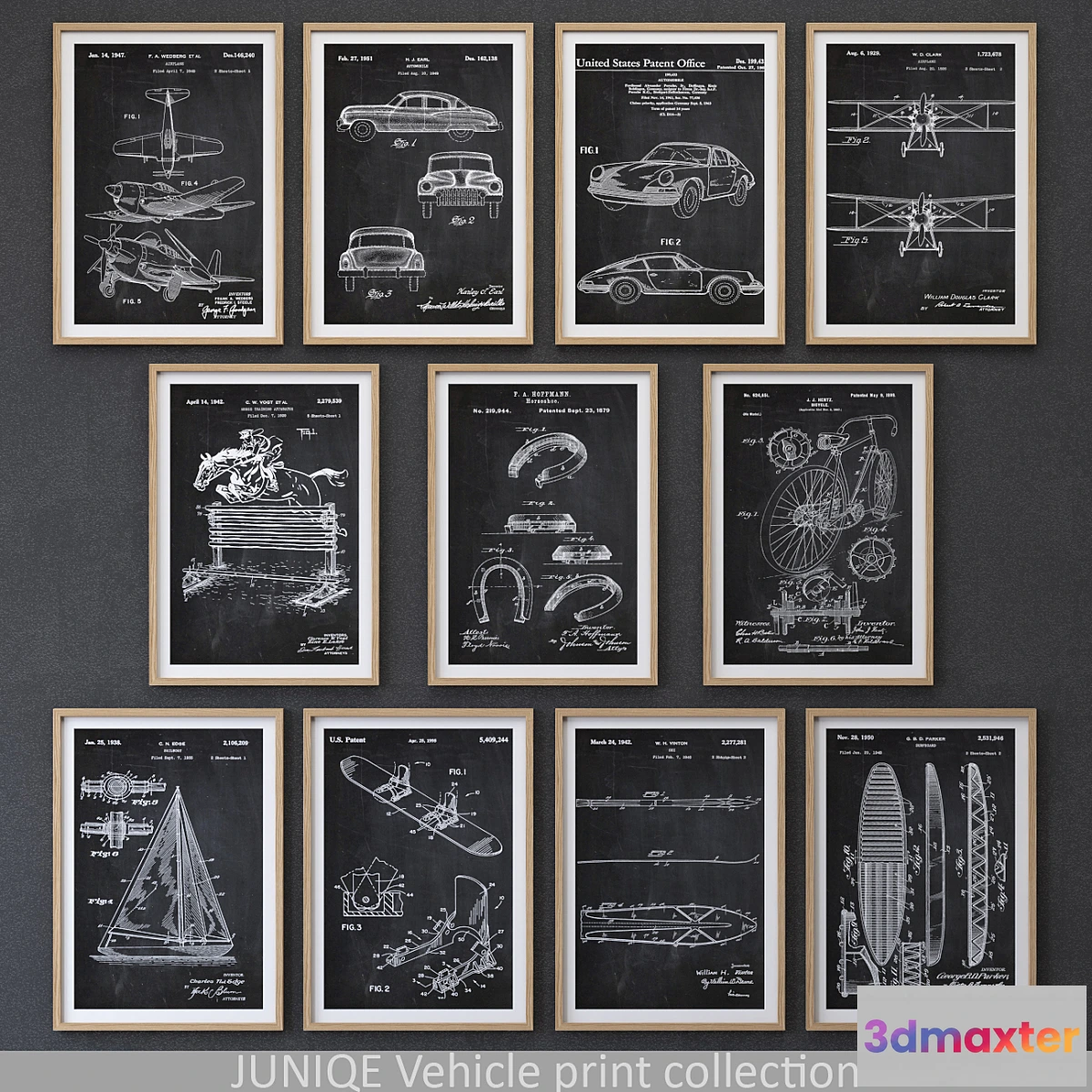 1458930 - Vehicle Print collection 3D Max