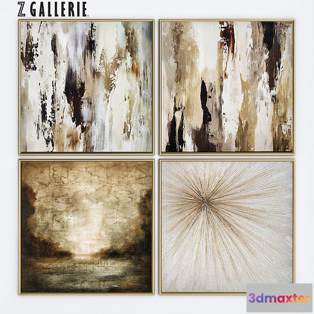 1462010 - Birch and bark 3D Max