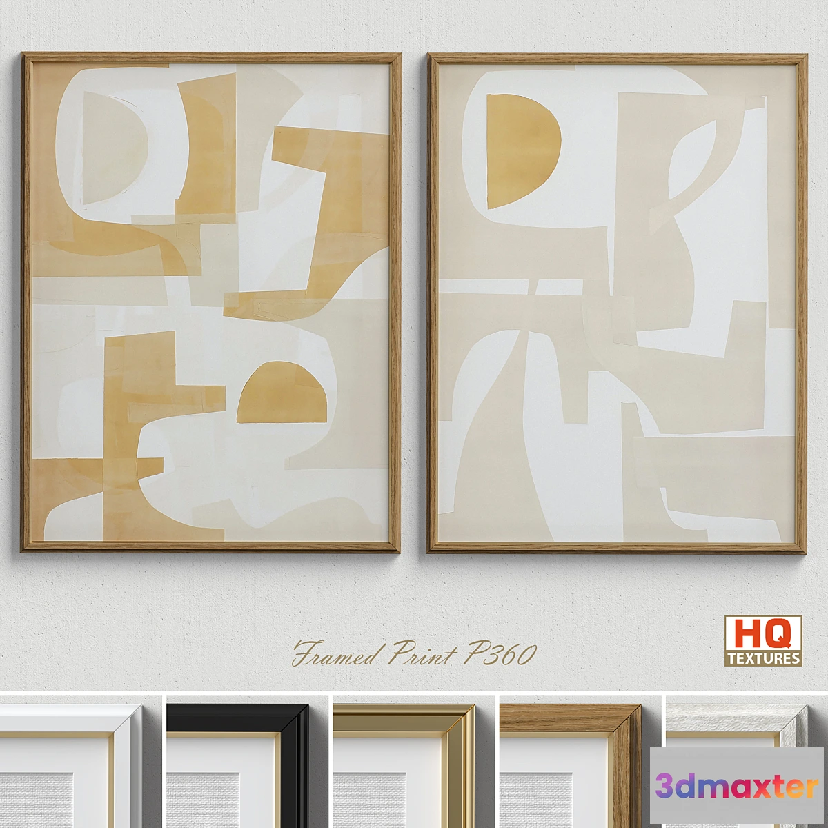 1462140 - Framed Print P-360 3D Max